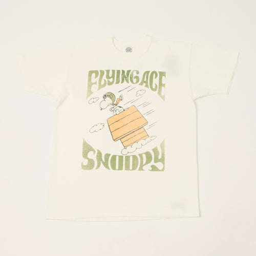 TOYS McCOY Peanuts 'Flying Ace Snoopy' T-Shirt - Off White
