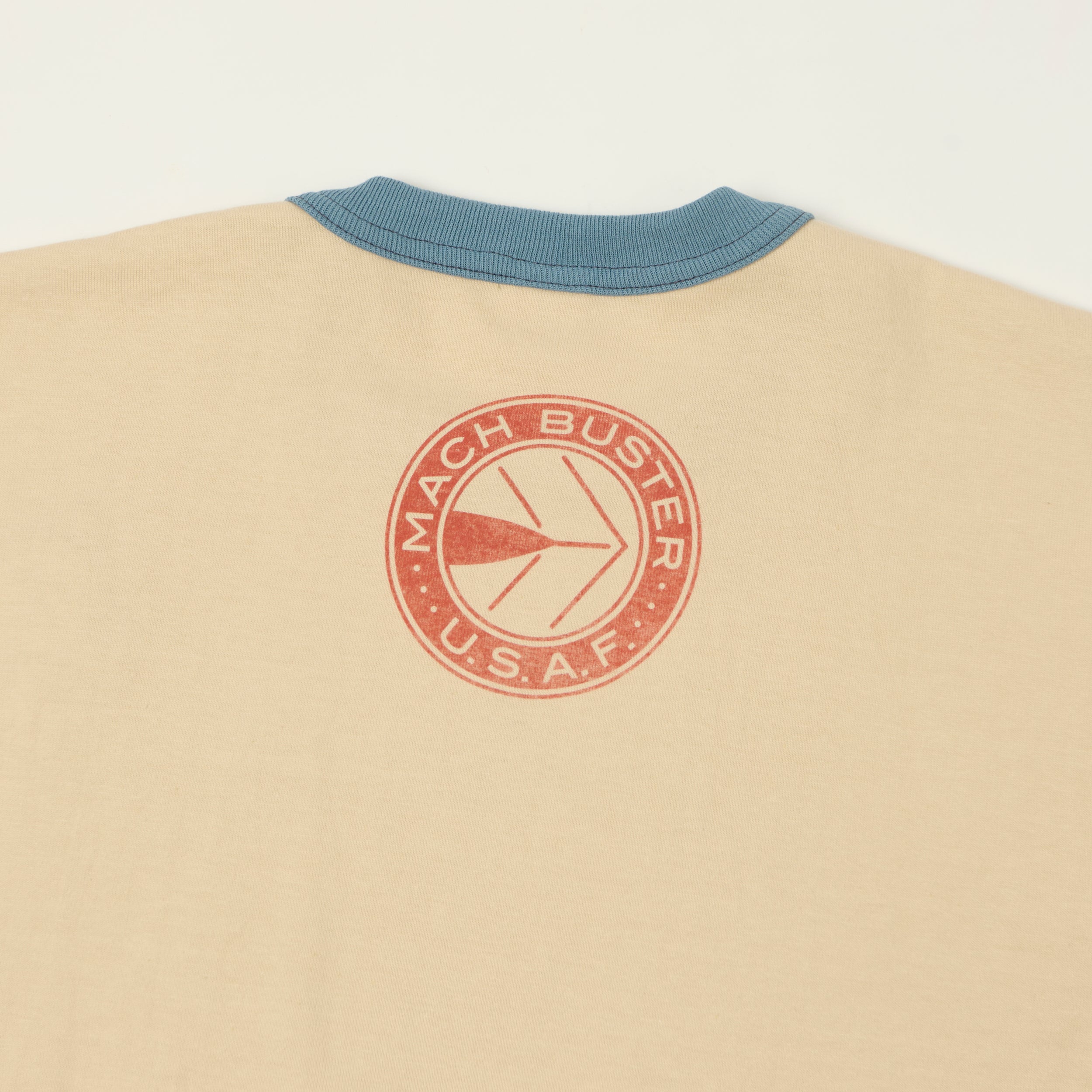 TOYS McCOY Peanuts 'Mach Buster' T-Shirt - Beige