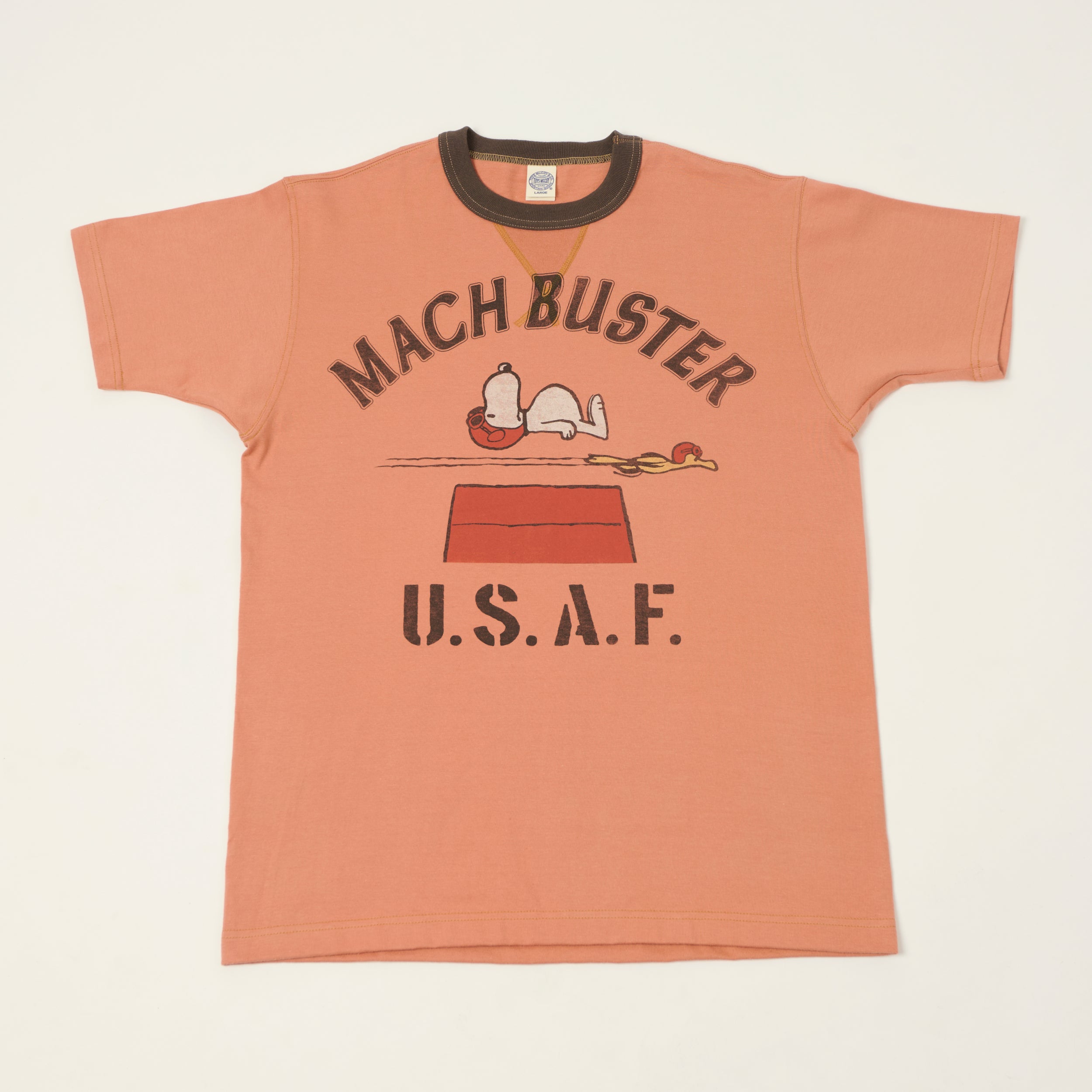 TOYS McCOY Peanuts 'Mach Buster' T-Shirt - Carrot