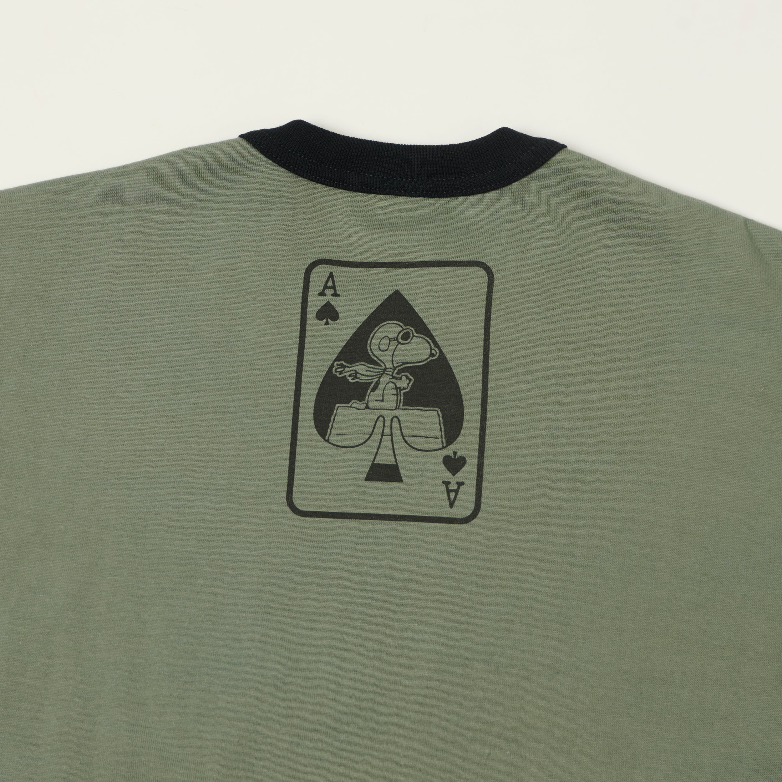 TOYS McCOY Snoopy 'U.S. Army' T-Shirt - Green