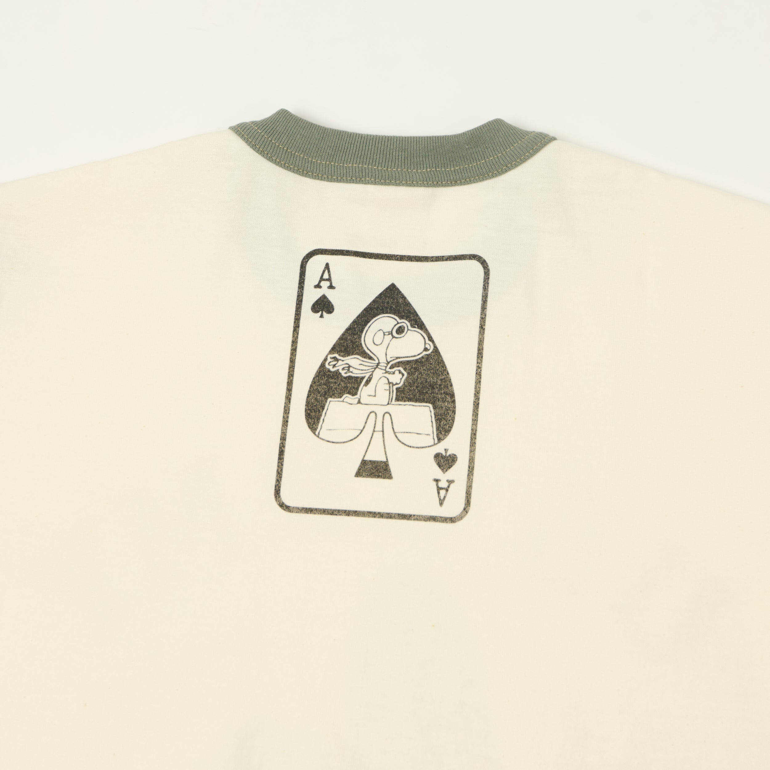 TOYS McCOY Snoopy 'U.S. Army' T-Shirt - Off White