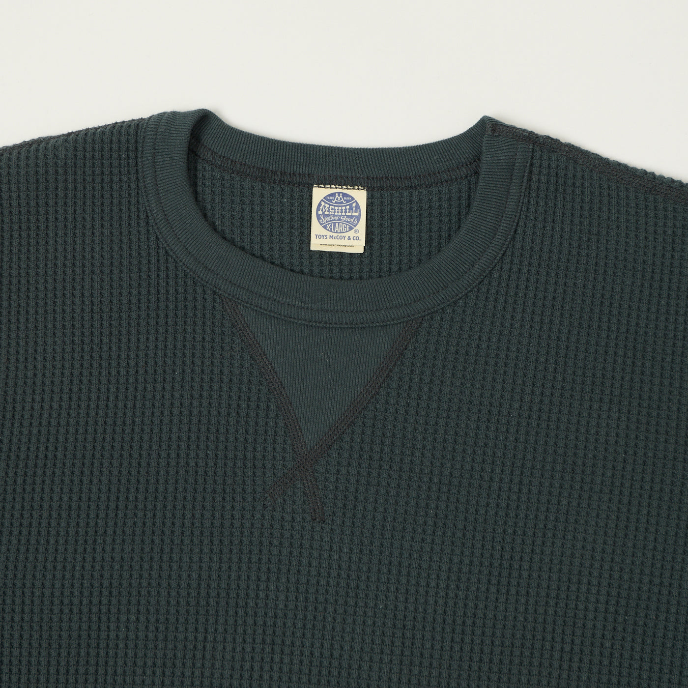 TOYS McCOY Waffle Knit Sweatshirt - Black