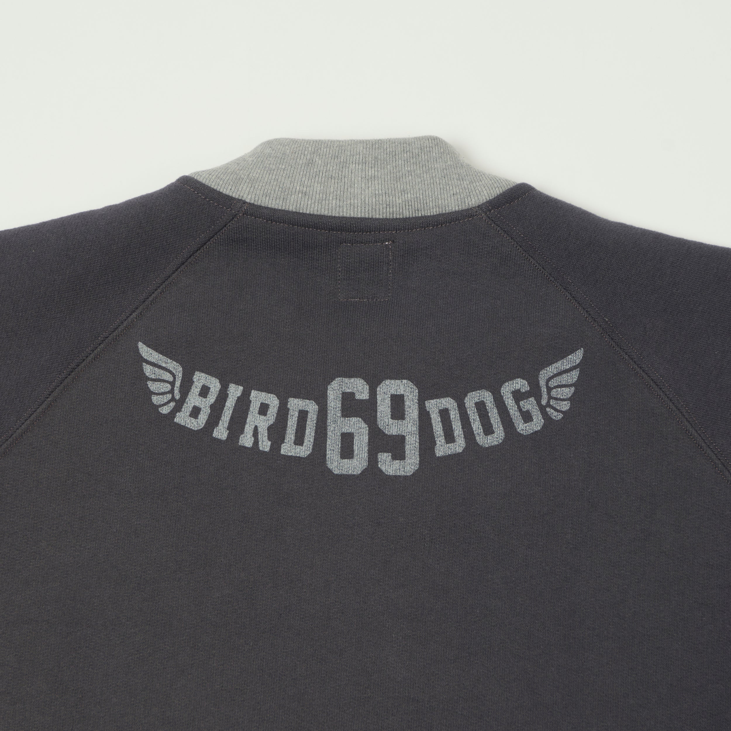 TOYS McCOY 'Snoopy Flying Ace' C-2 Zip Through Sweat - Navy/Grey