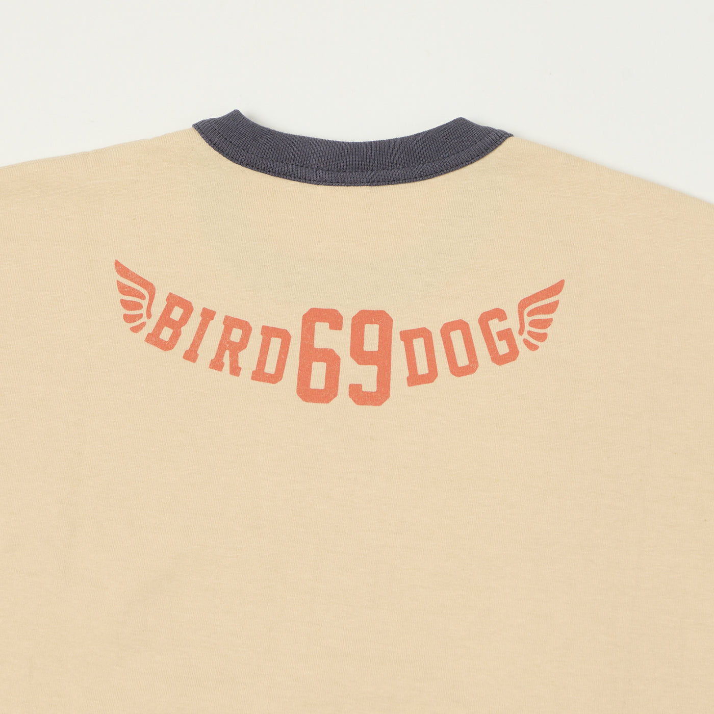 TOYS McCOY 'Snoopy USAF Flying Ace' Ringer T-Shirt - Beige