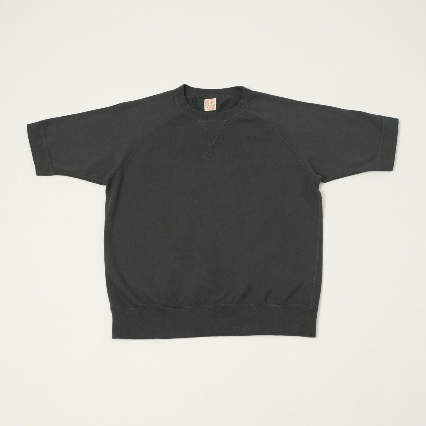 TOYS McCOY Short Sleeve Military Sweatshirt - Black