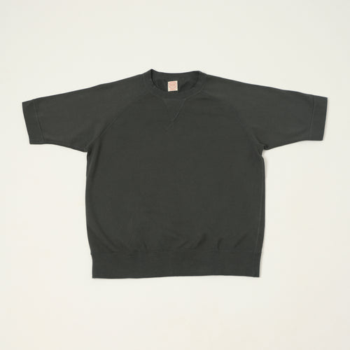 TOYS McCOY Short Sleeve Military Sweatshirt - Black