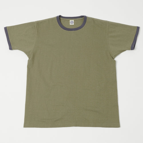 TOYS McCOY Johnny Ringer T-Shirt - Olive/Navy