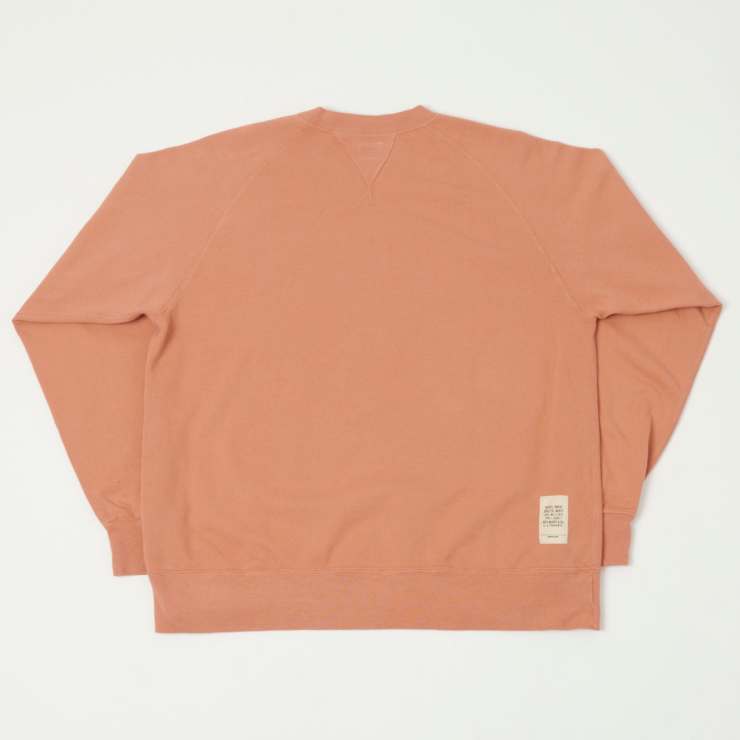 TOYS McCOY Garment Dyed Sweatshirt - Carrot