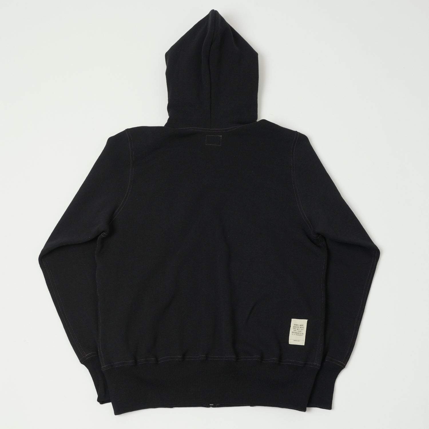 TOYS McCOY 'McHill' Zip Through Hoodie - Black