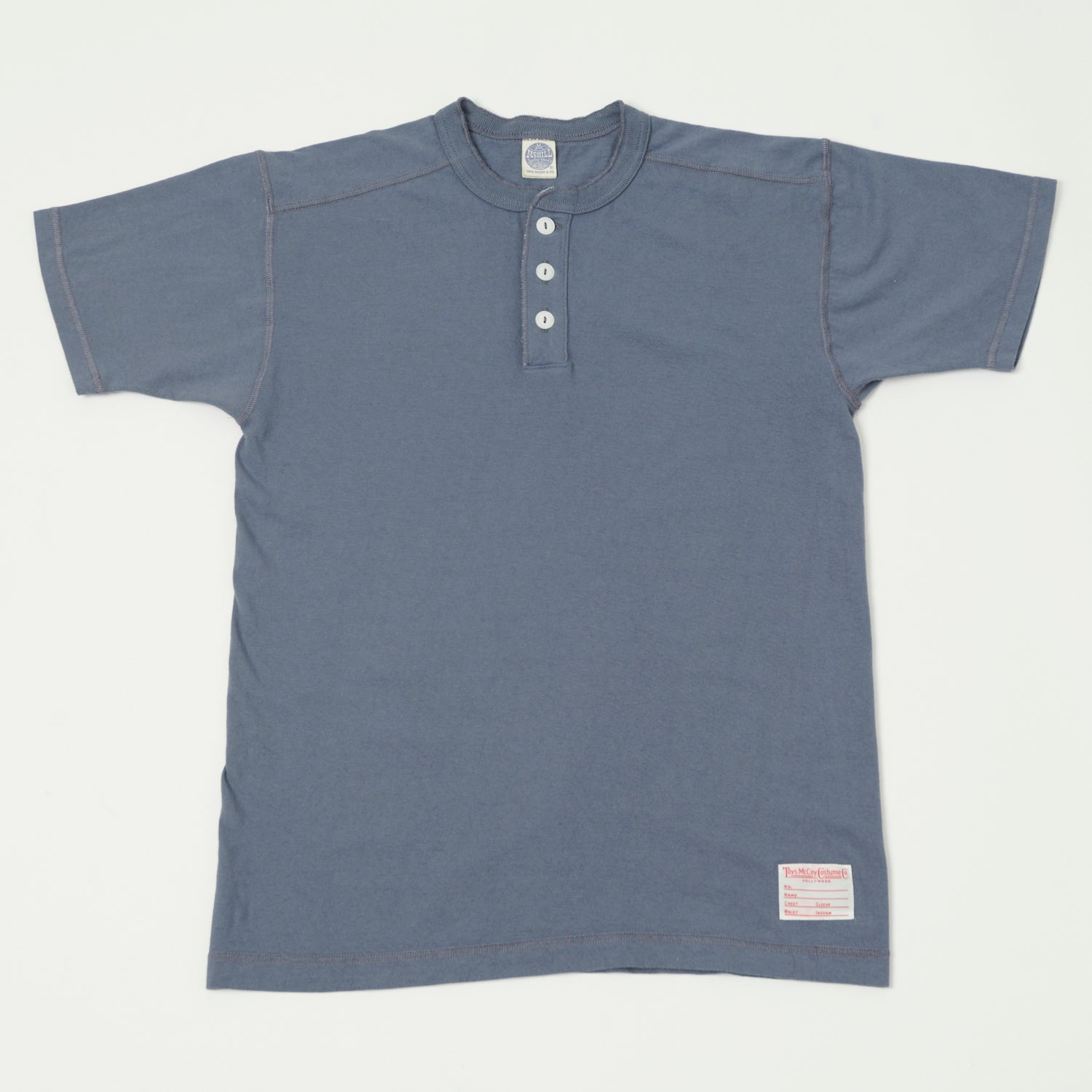 TOYS McCOY Union Henley - Blue