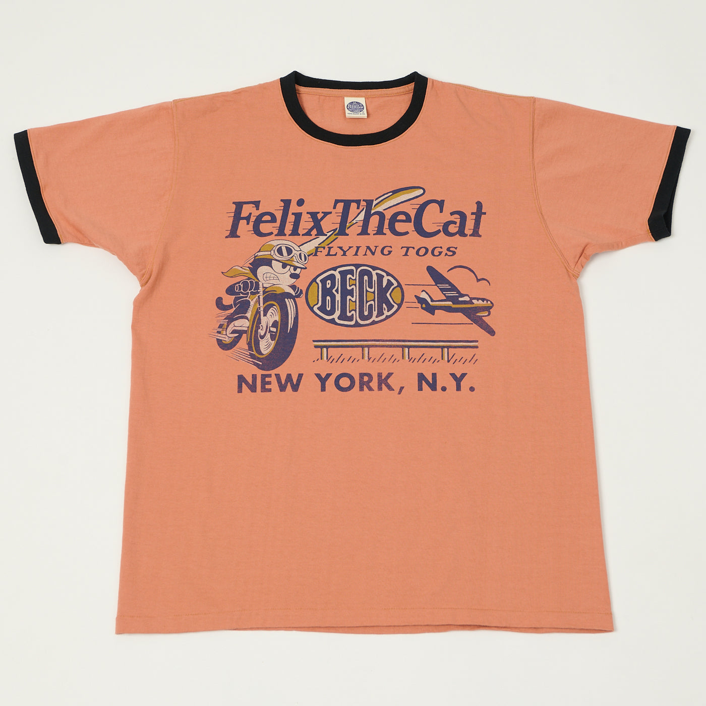TOYS McCOY Felix The Cat 'Beck' Johnny Ringer T-Shirt - Carrot