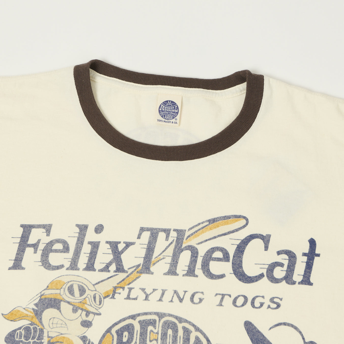 TOYS McCOY Felix The Cat 'Beck' Johnny Ringer T-Shirt - Off White