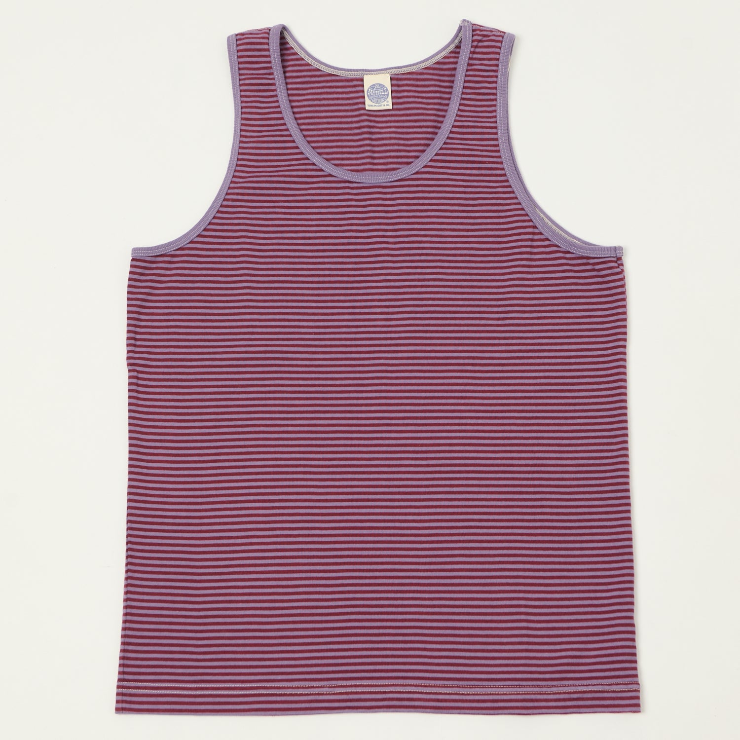 TOYS McCOY 'The Great American Hero' Stripe Tank Top - Blue/Red