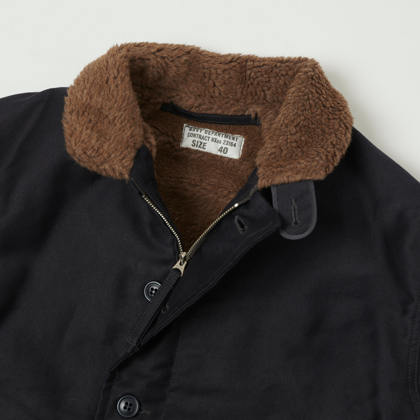 TOYS McCOY U.S. Navy N-1 Deck Jacket - Navy