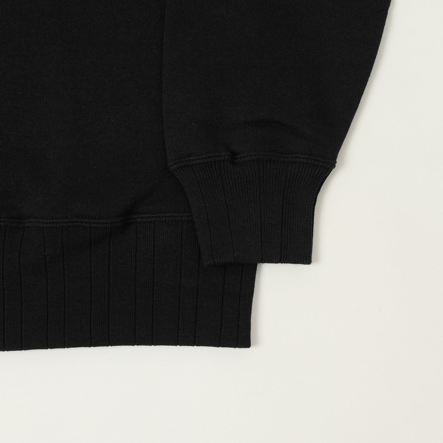 Velva Sheen Loopwheel Crew Sweat - Black