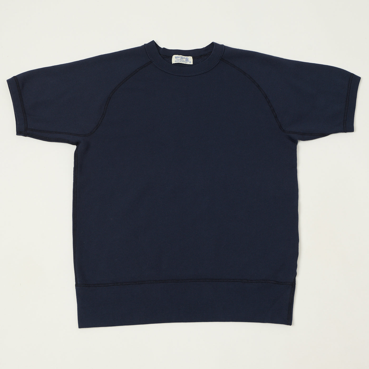 Velva Sheen Short Freedom Sleeve Sweat - Navy