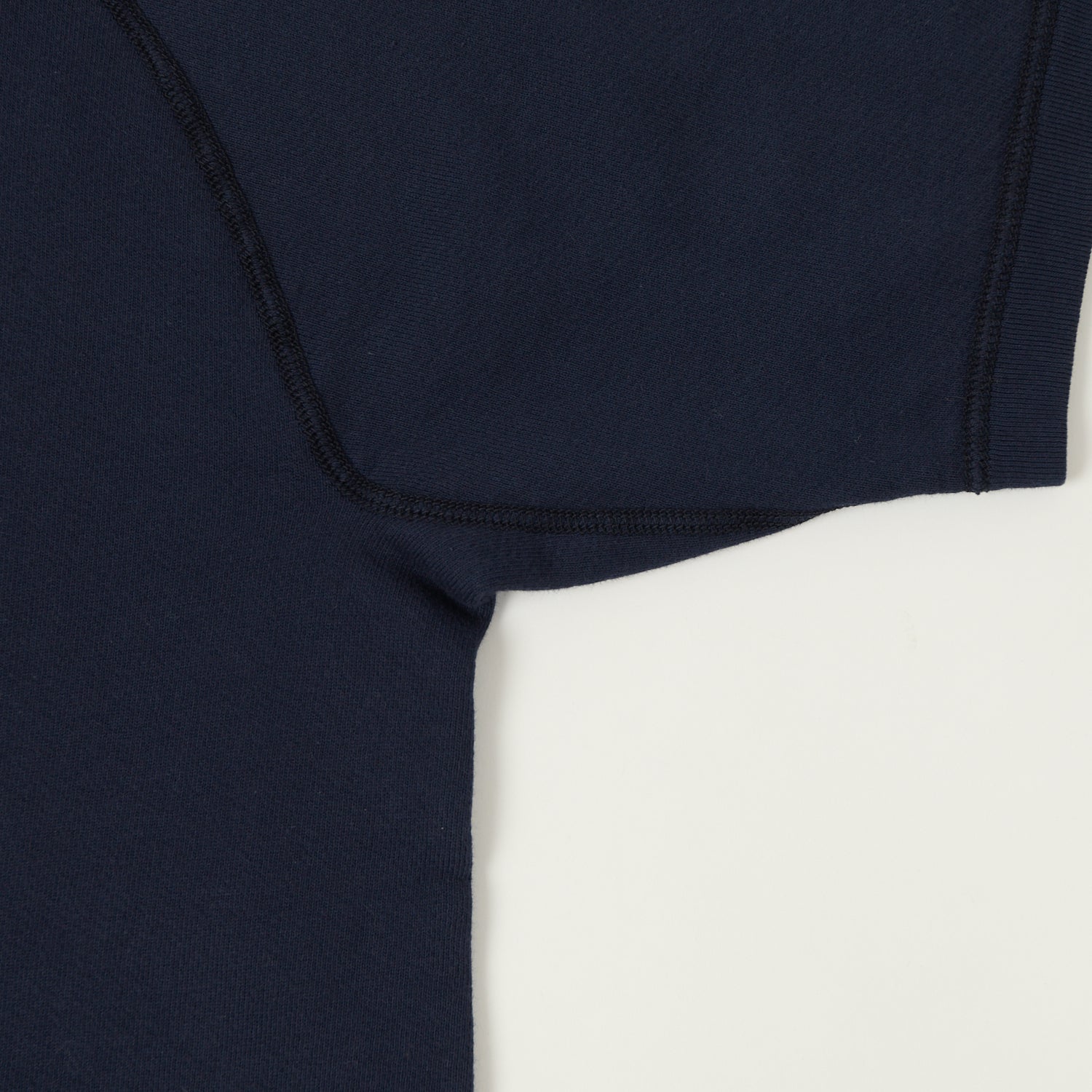Velva Sheen Short Freedom Sleeve Sweat - Navy