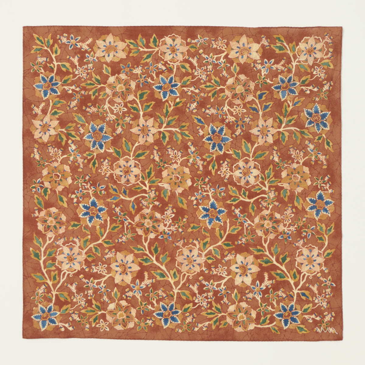 visvim Khadi Bandana - Brown Pattern