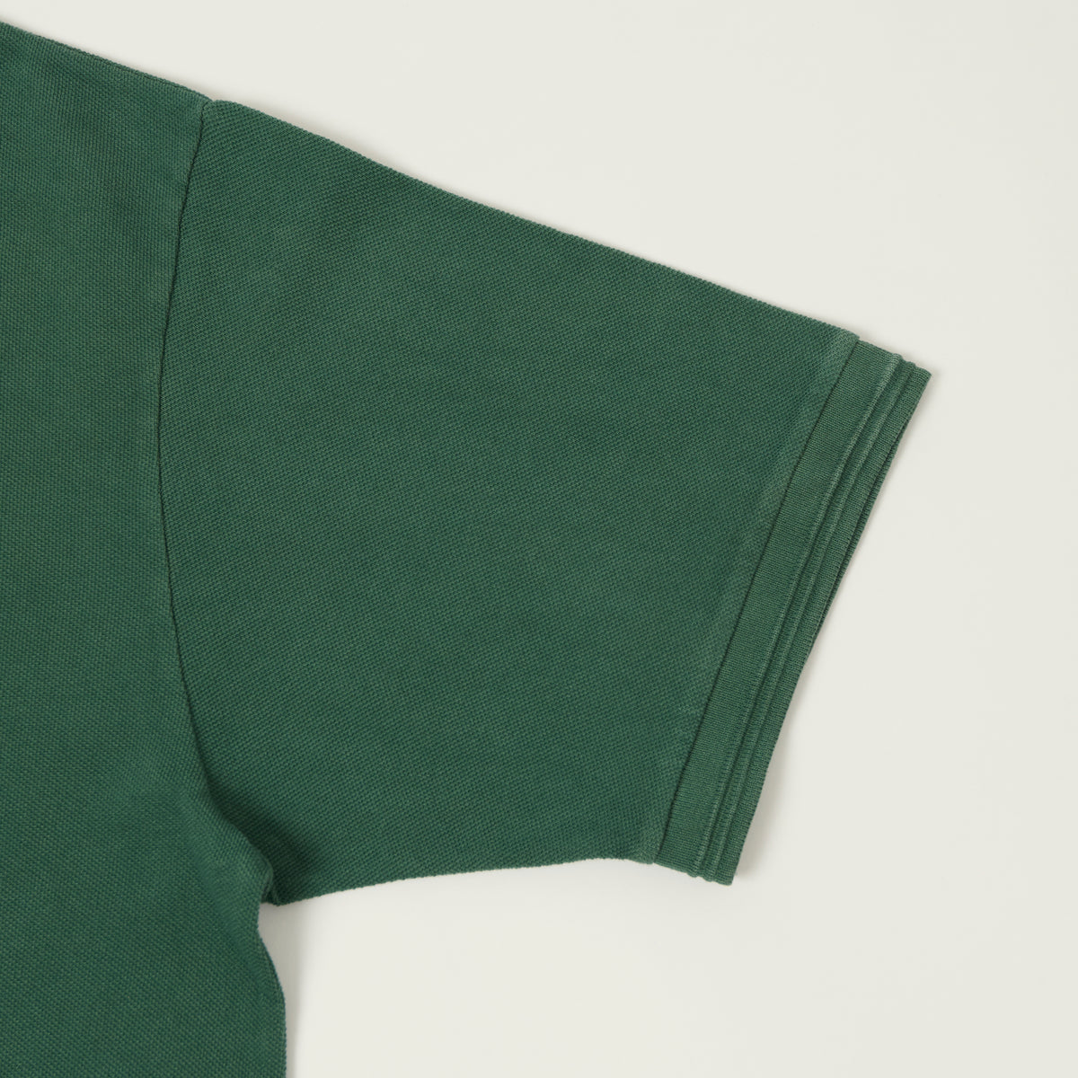 visvim 'Mondo Weller' Pique Polo Shirt - DMGD Green