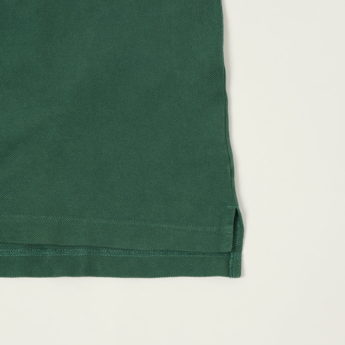 visvim 'Mondo Weller' Pique Polo Shirt - DMGD Green