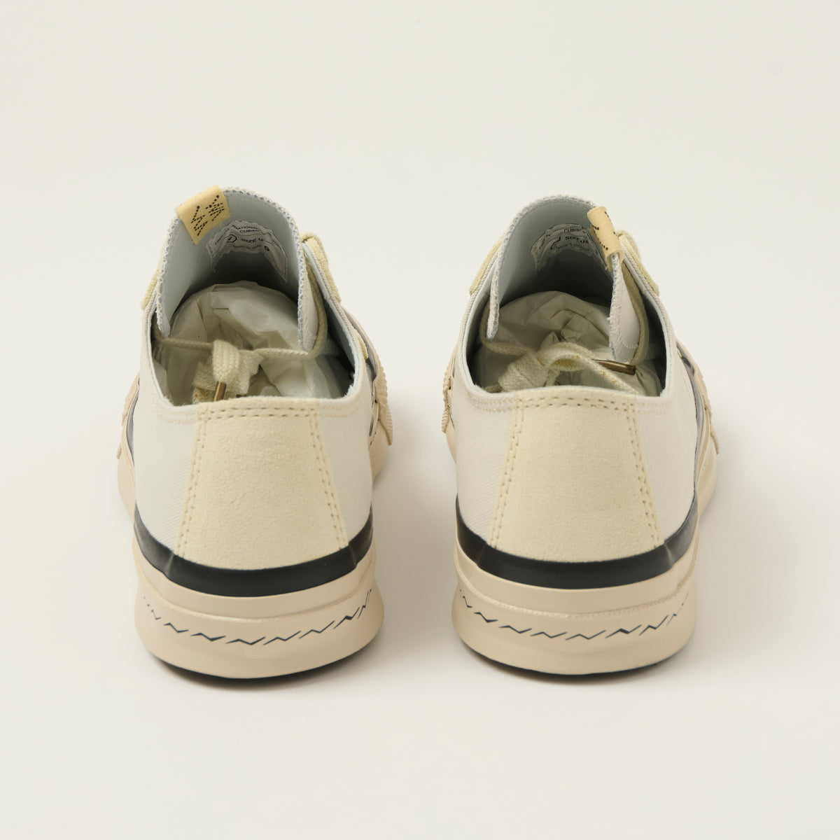 visvim 'Nolan Lo' Canvas Trainer - Ivory