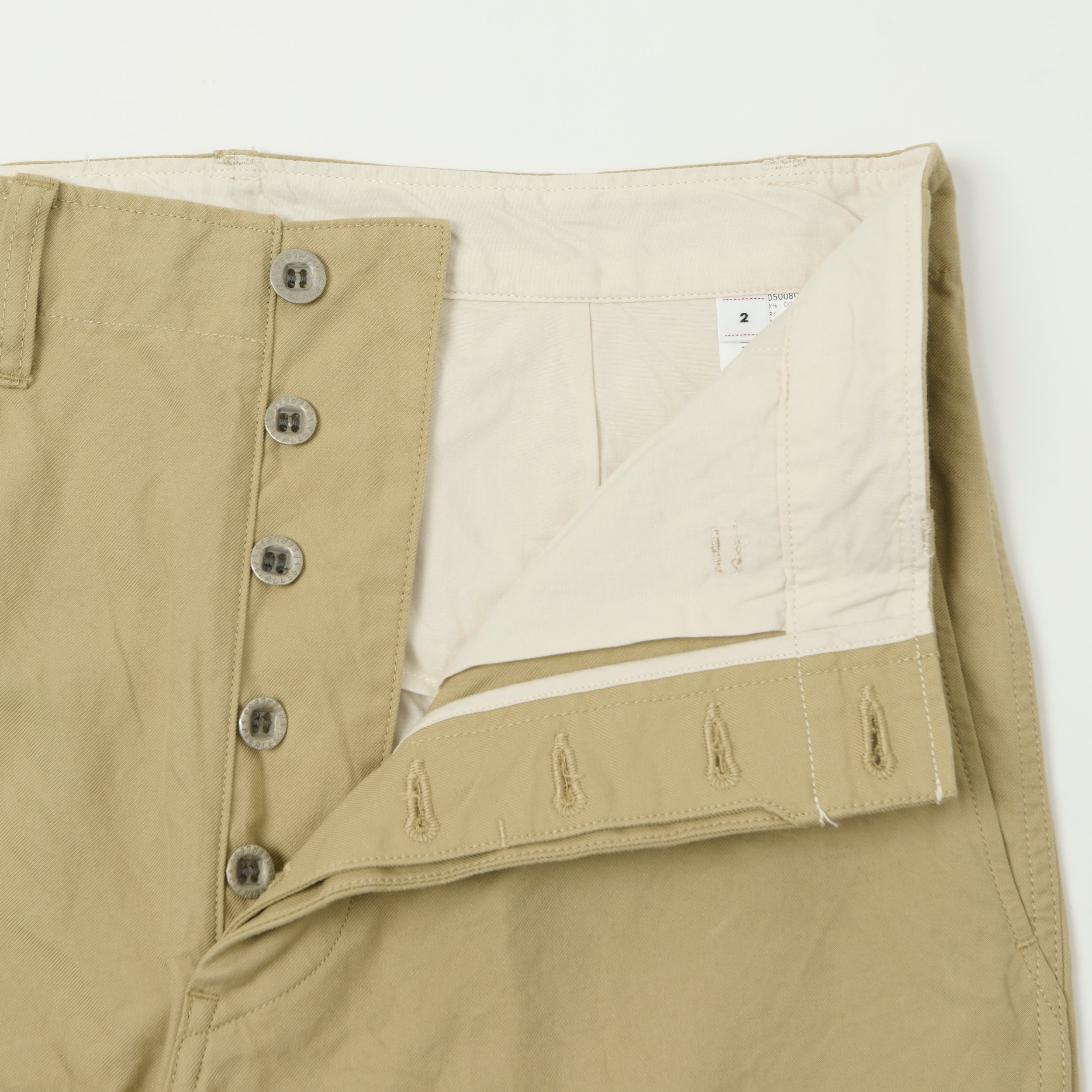 visvim 'Broader' High Density Twill Chino - Beige