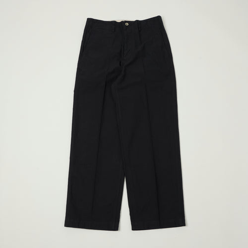 visvim 'Broader' High Density Twill Chino - Navy