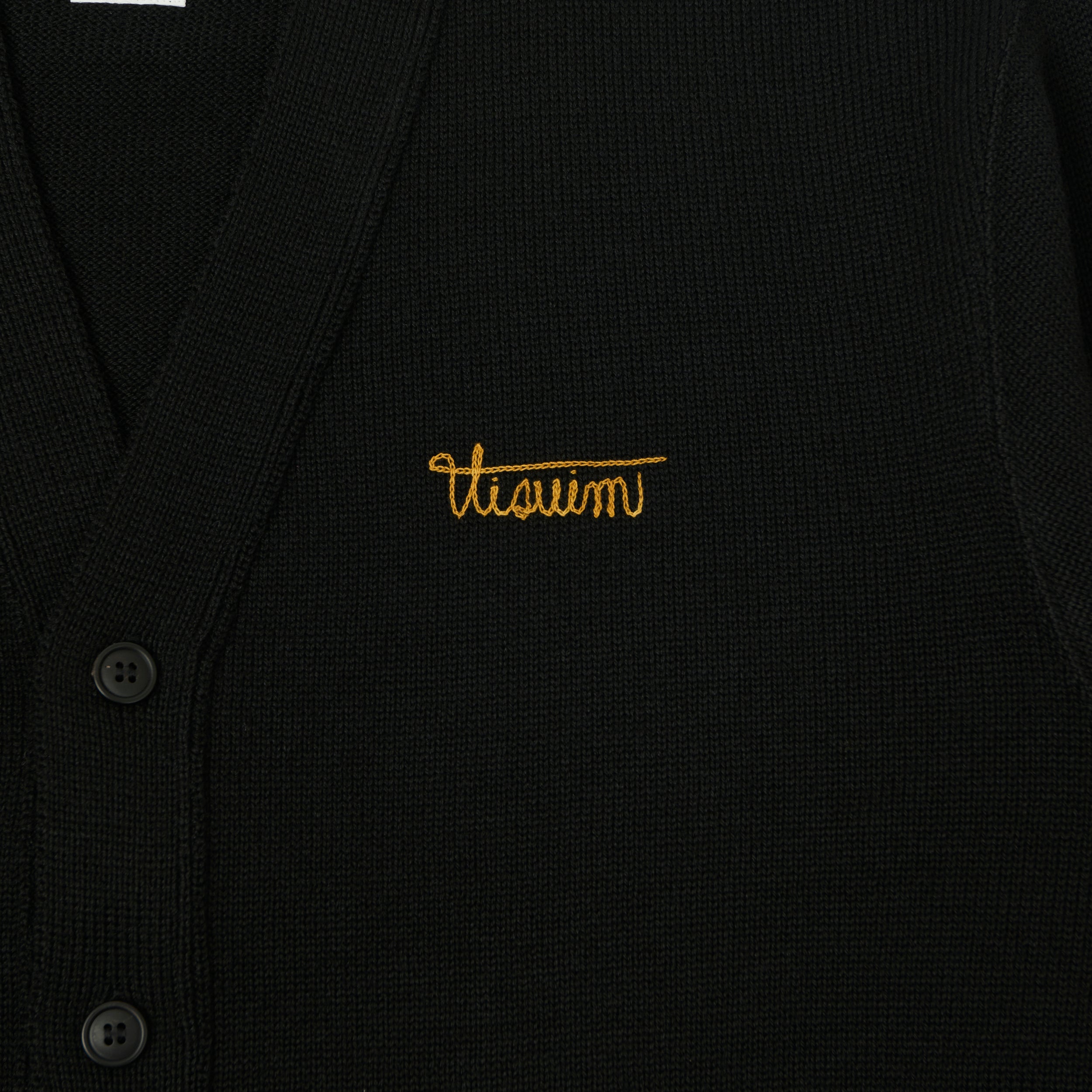 visvim 'Selmer' Button Up Cardigan - Black