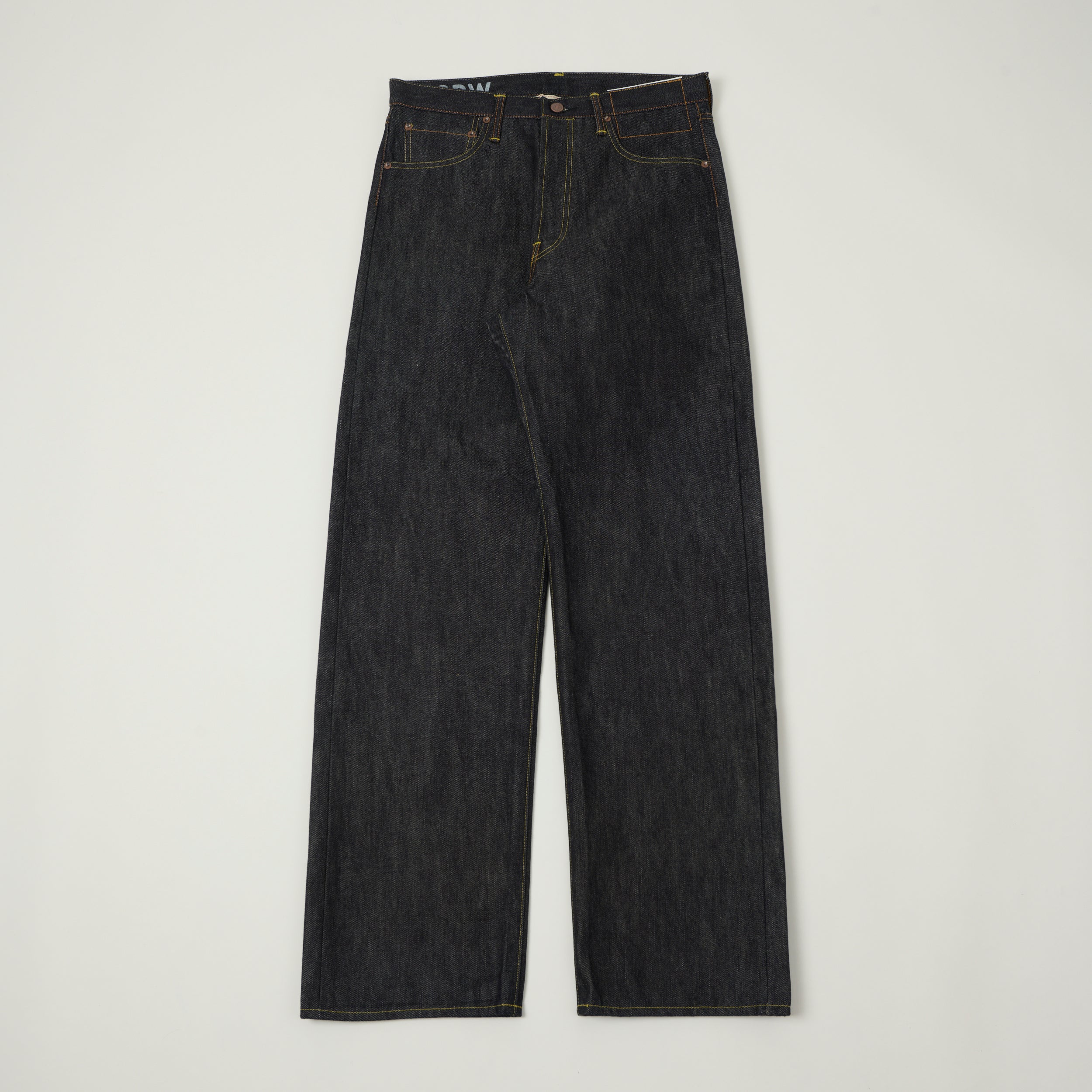 visvim 13oz 'Social Sculpture 01' Wide Straight Jean - Raw