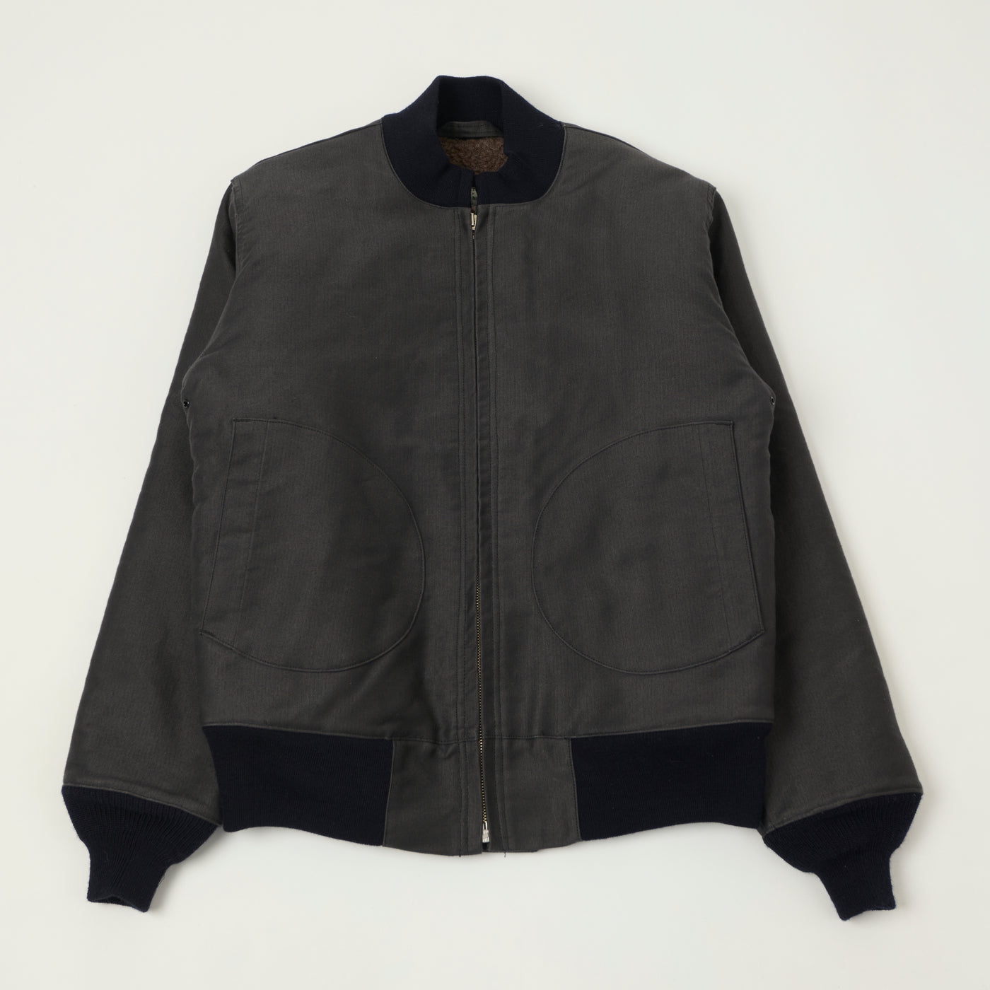 Warehouse & Co 2180 Aviators Flight Jacket - Navy