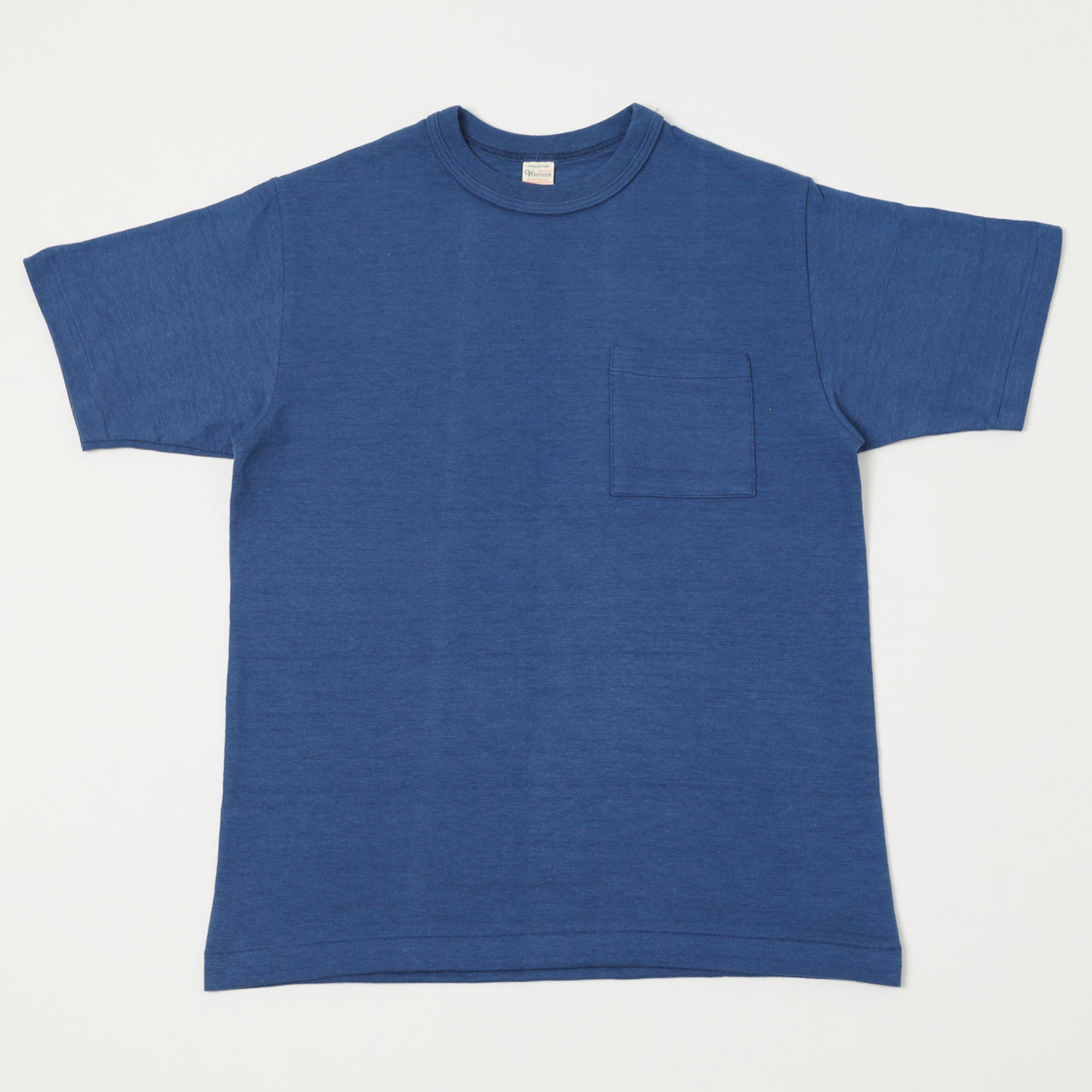 Warehouse & Co 4601 Pocket T-Shirt - Faded Blue