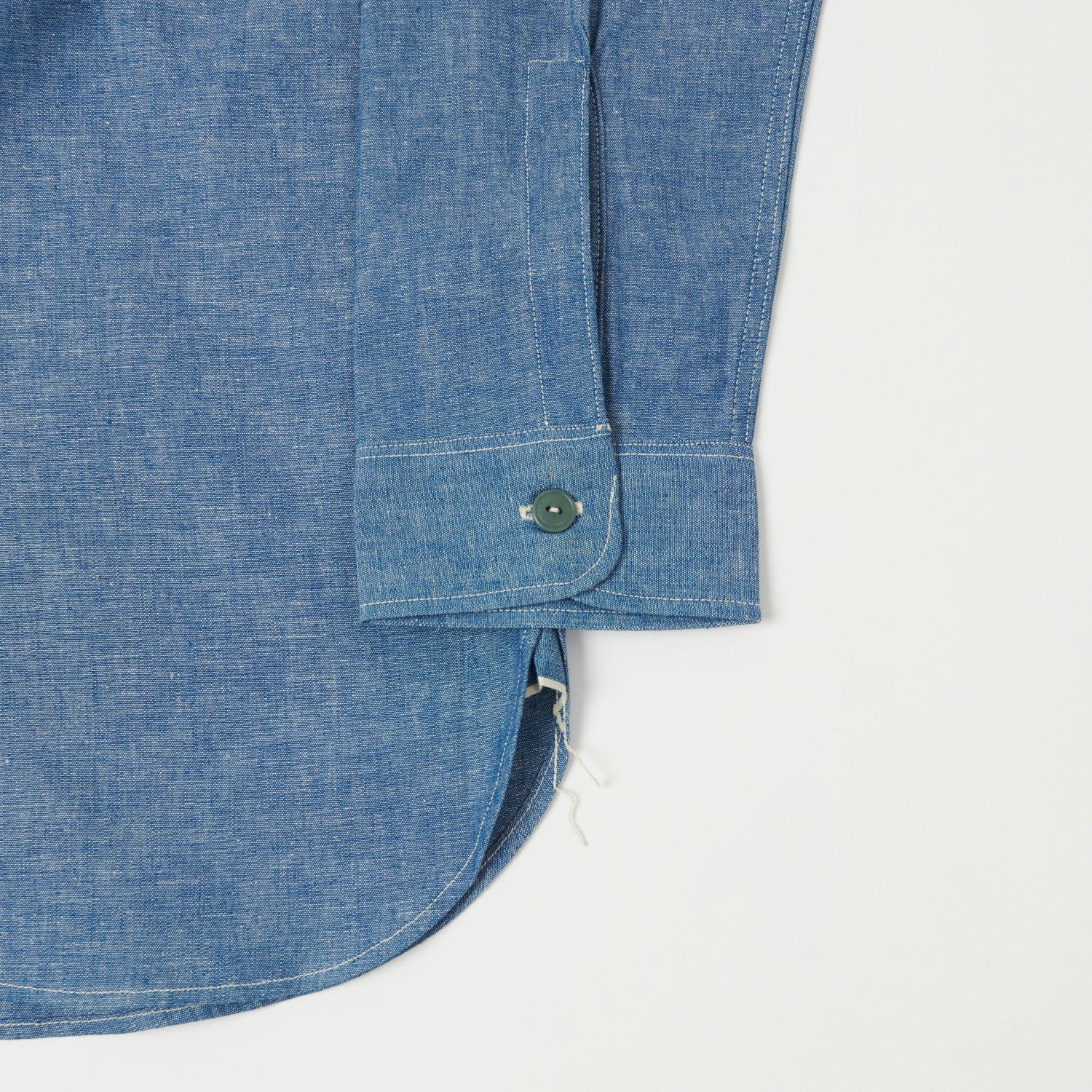 Warehouse & Co 3044 Duck Digger U.S. Navy Chambray Shirt - Sax