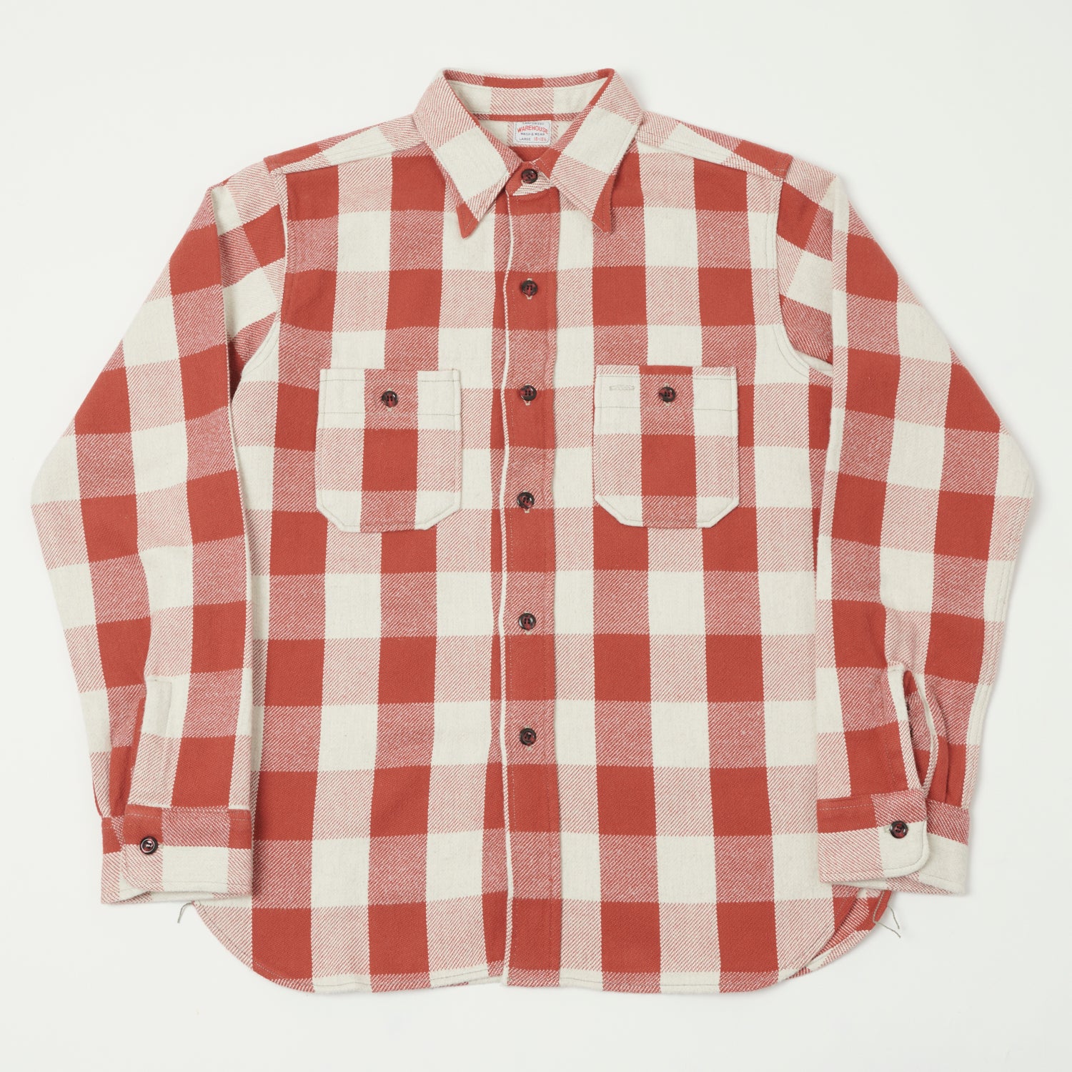 Warehouse & Co 3104 Buffalo Check Flannel Shirt - Red