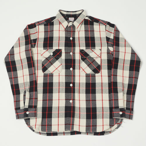 Warehouse & Co 3104 Plaid Flannel Shirt - Black/Red
