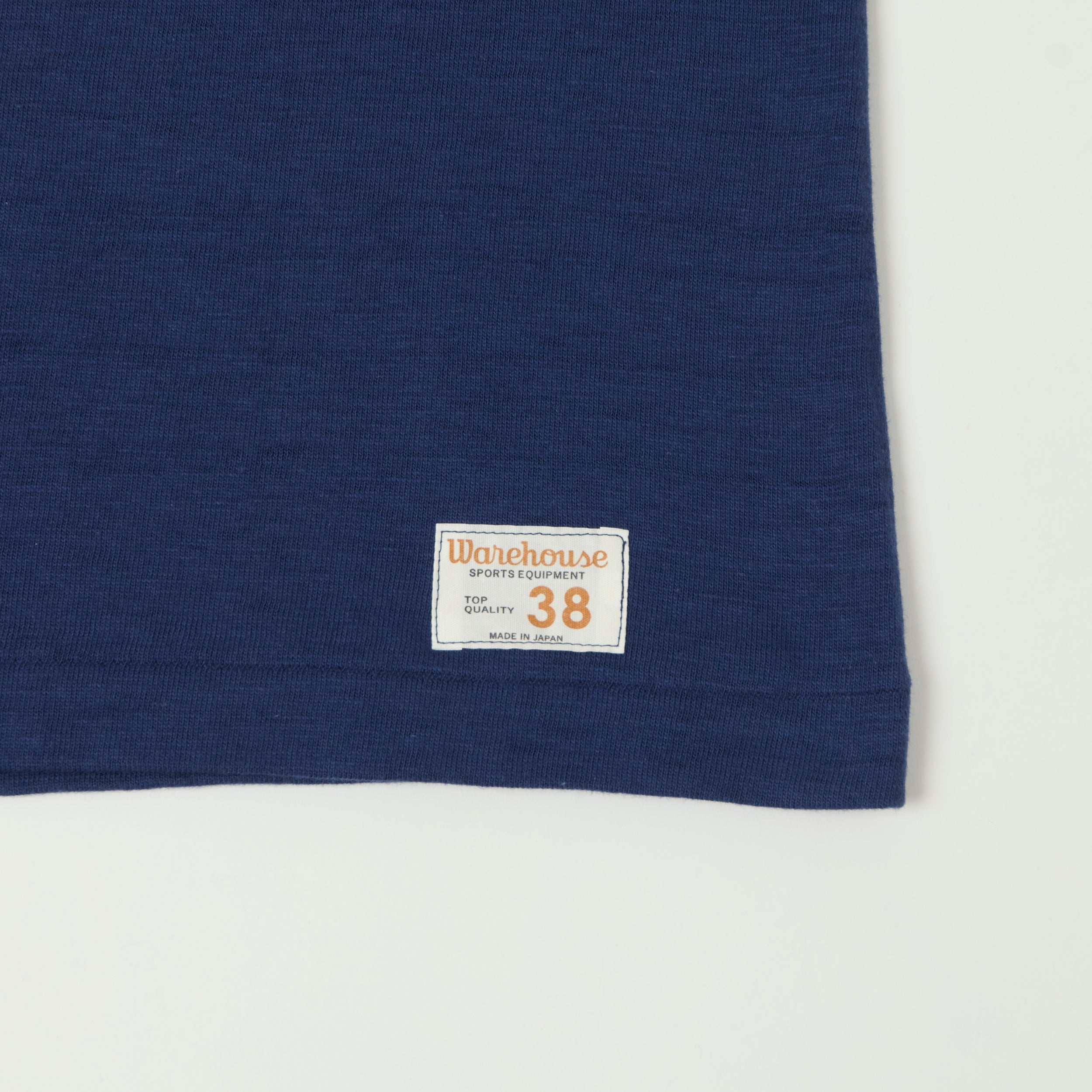 Warehouse & Co 4063 'No. 70' 3/4 Sleeve Football Tee - Navy