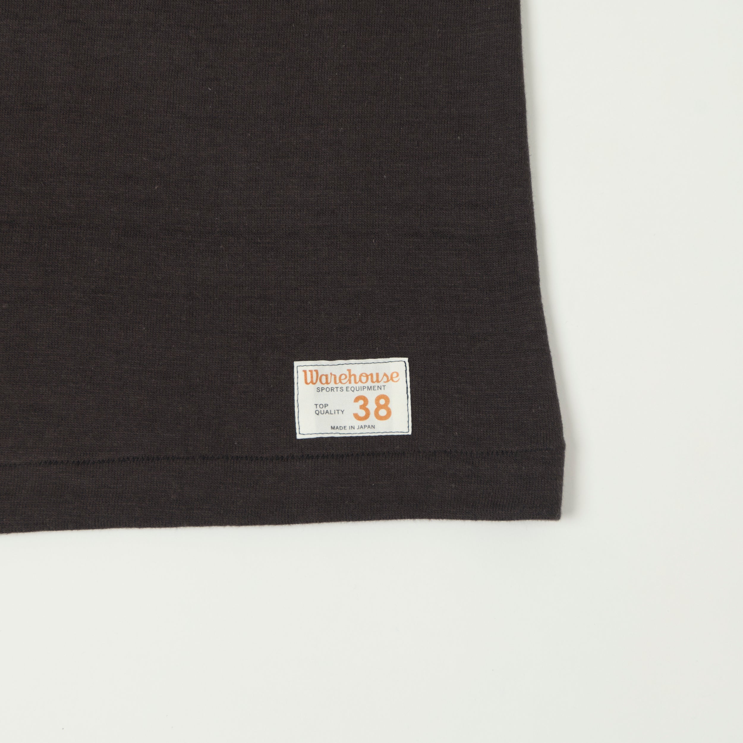 Warehouse & Co 4063 'No. 70' 3/4 Sleeve Football Tee - Black