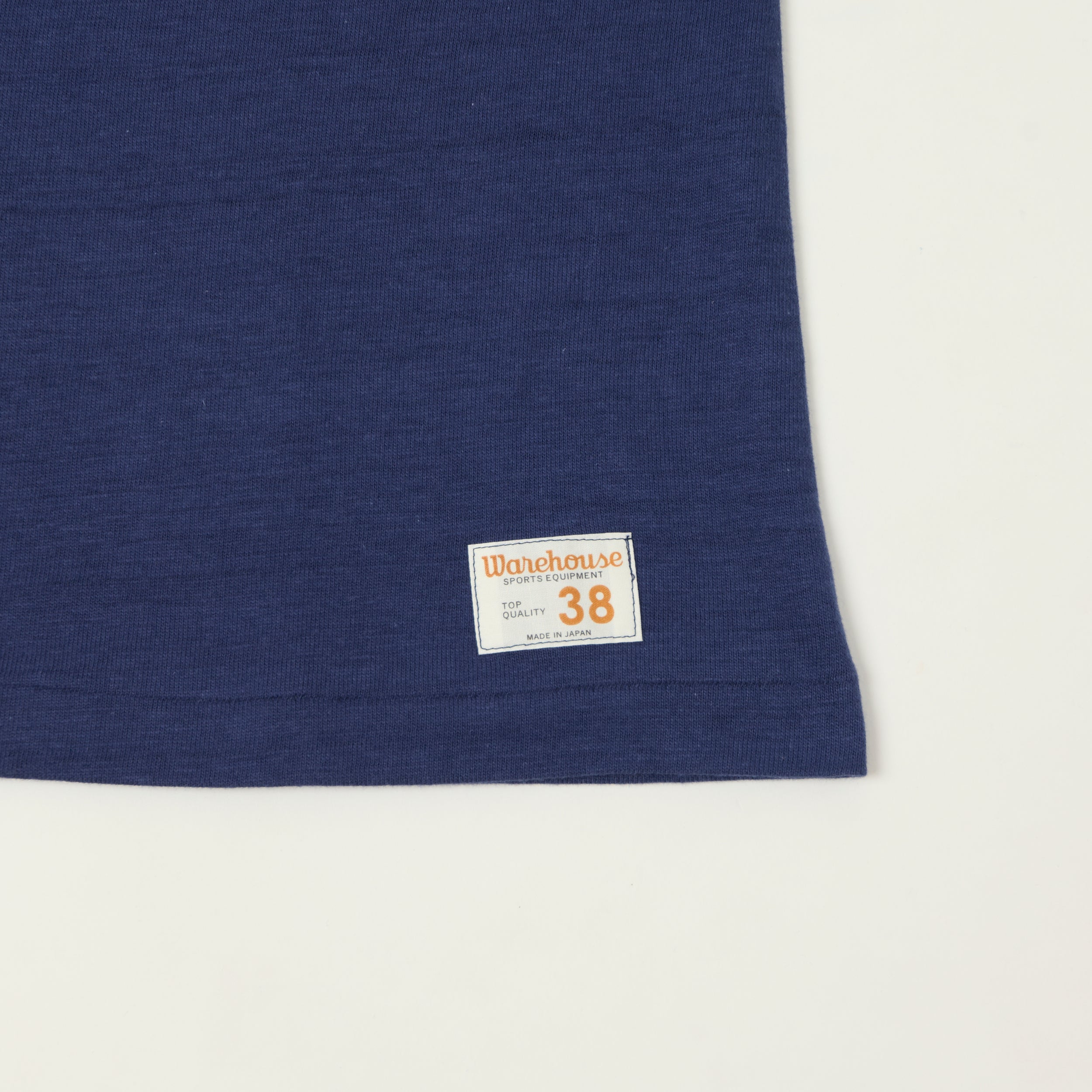 Warehouse & Co 4063 'No. 86' 3/4 Sleeve Football Tee - Navy