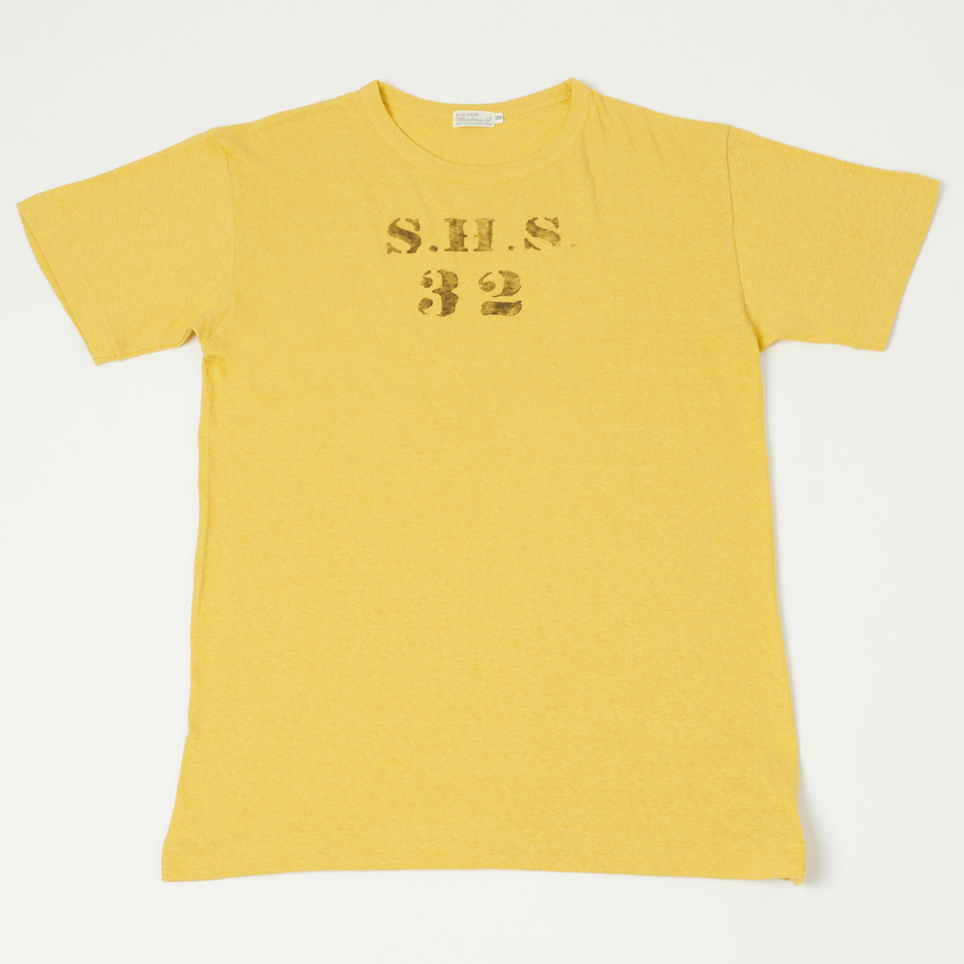 Warehouse & Co 4091 Duck Digger 'SHS' Skivvy T-Shirt - Yellow