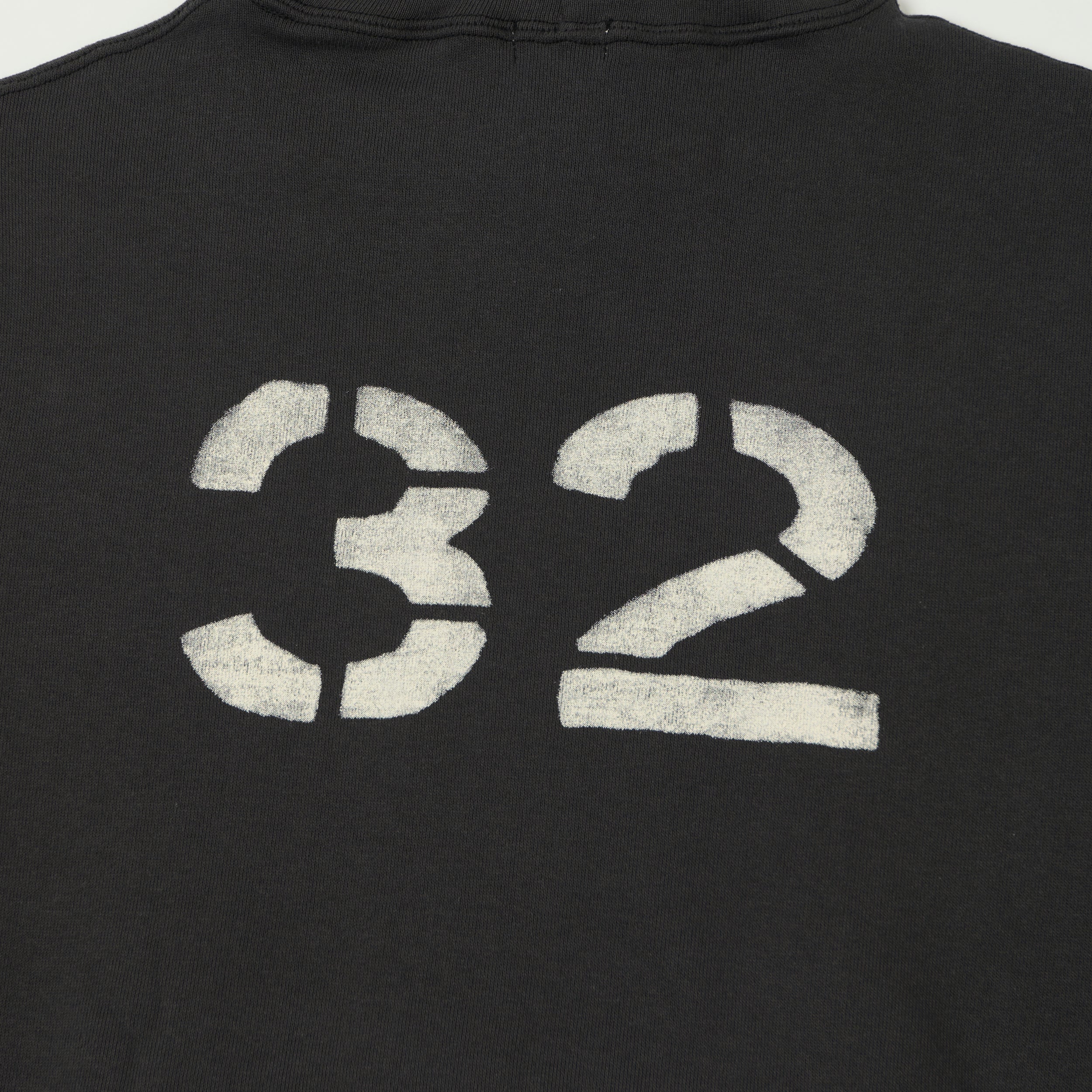 Warehouse & Co 450 'No 32' Two Needle Hooded Sweatshirt - Black