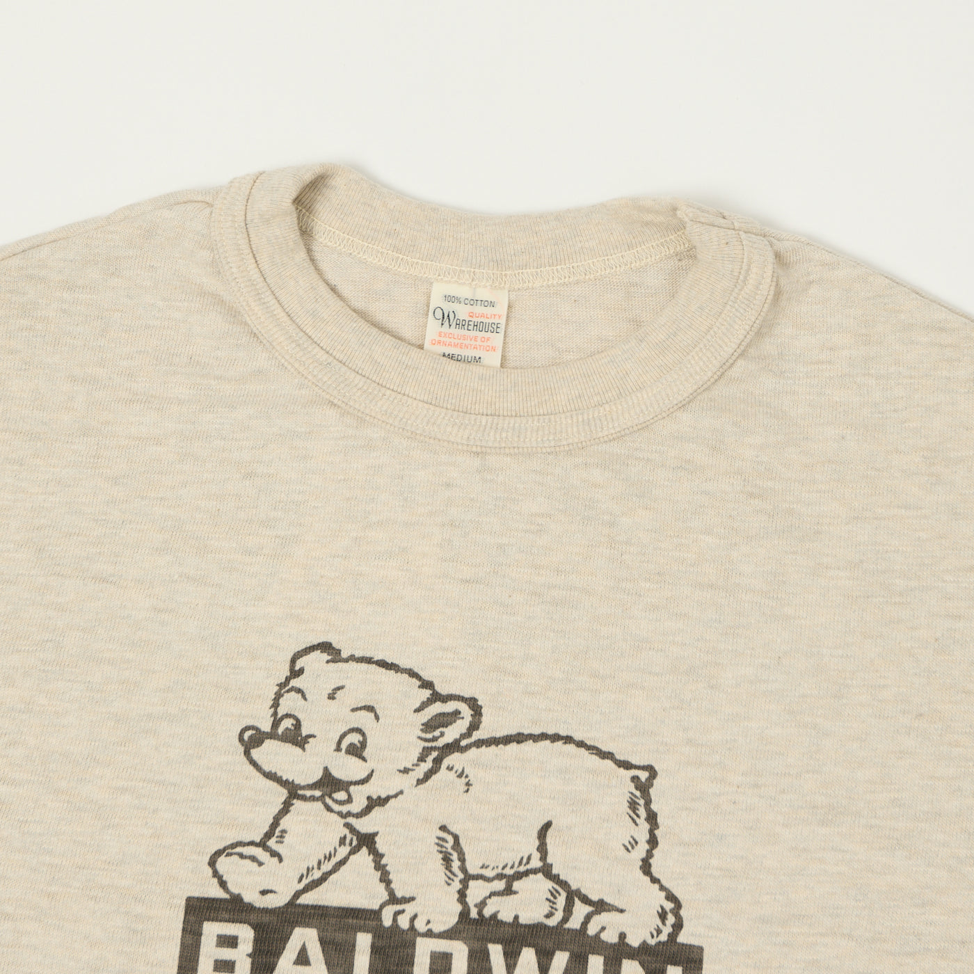 Warehouse & Co 4601 'Baldwin' T-Shirt - Oatmeal