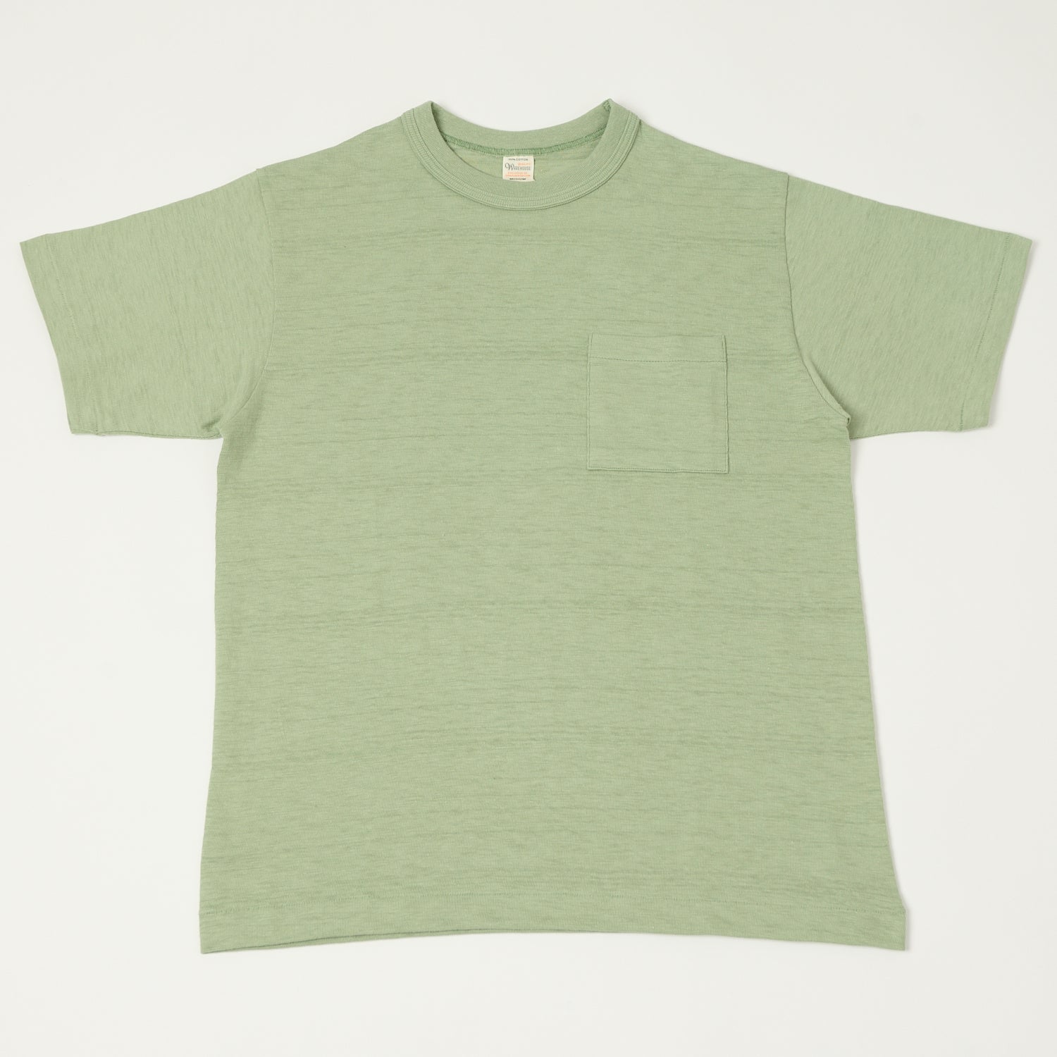 Warehouse & Co 4601 Pocket T-Shirt - Pale Green