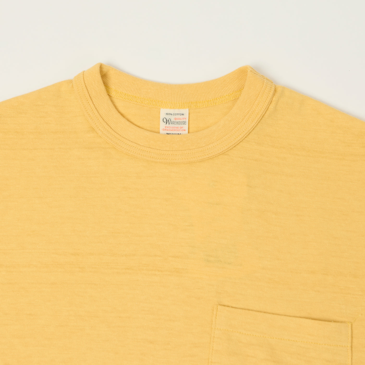 Warehouse & Co 4601 Pocket T-Shirt - Straw