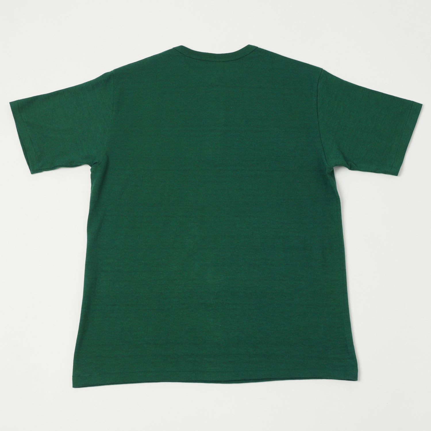 Warehouse & Co 4601 Henley T-Shirt - Dark Green