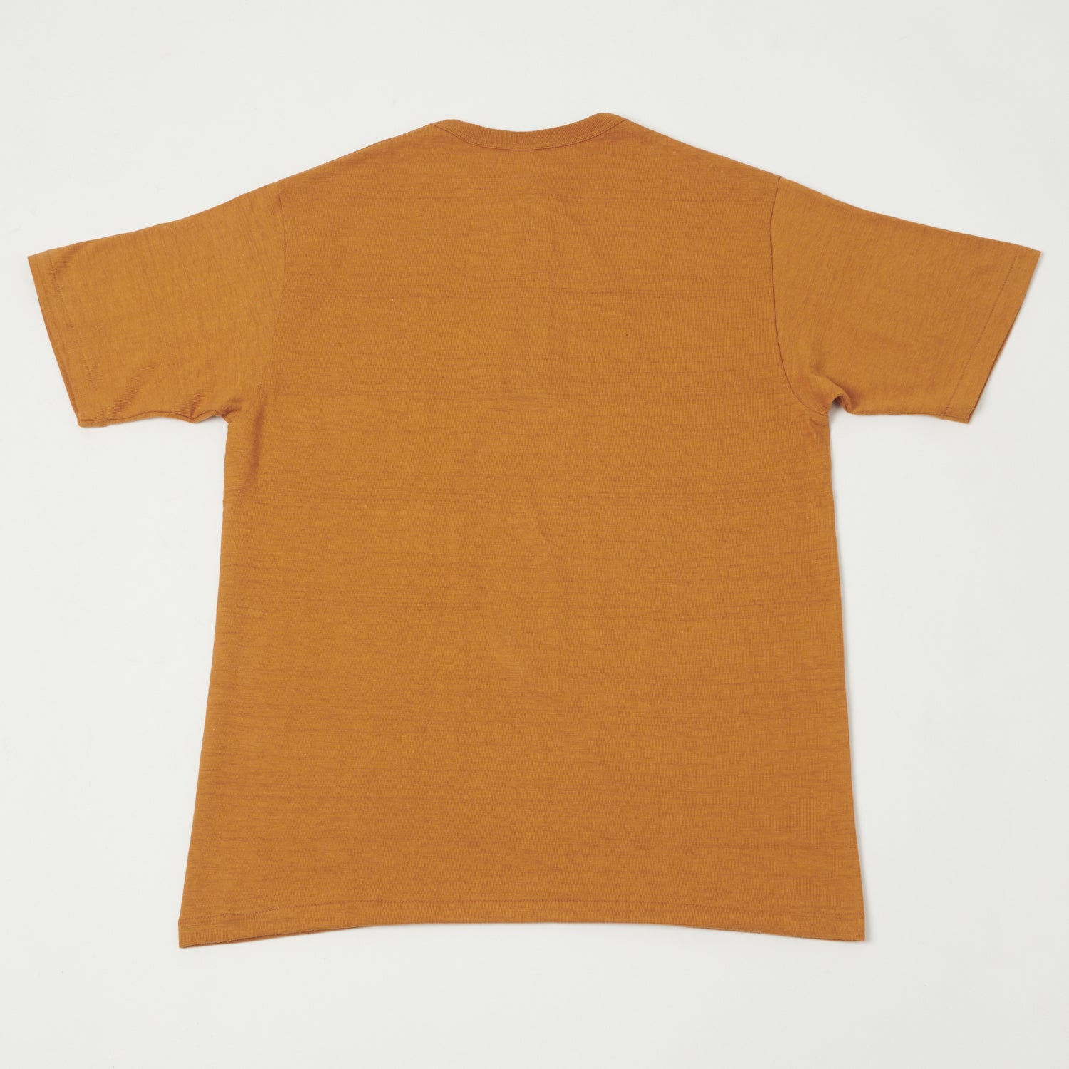 Warehouse & Co 4601 Henley T-Shirt - Dark Orange