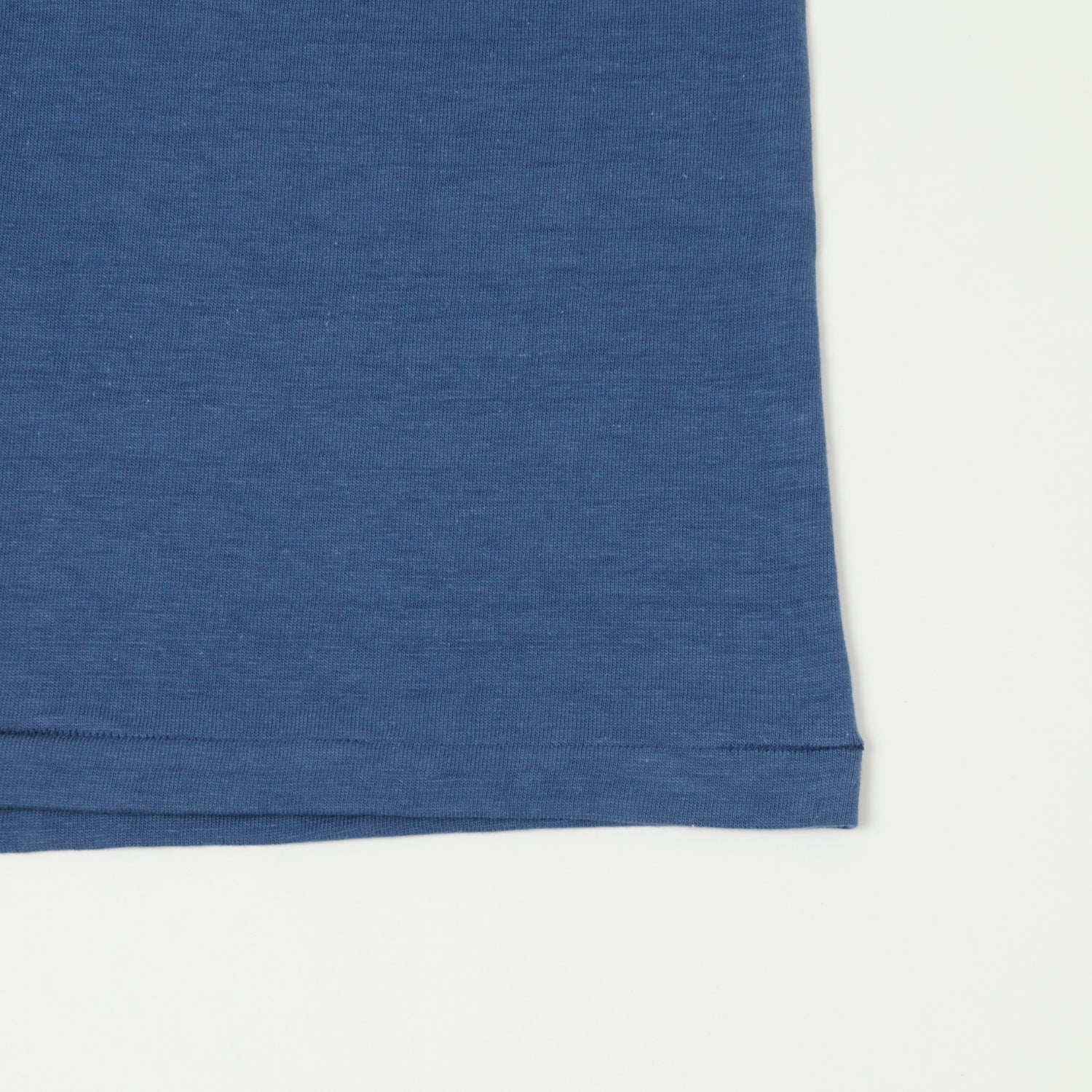 Warehouse & Co 4601 Henley T-Shirt - Faded Blue