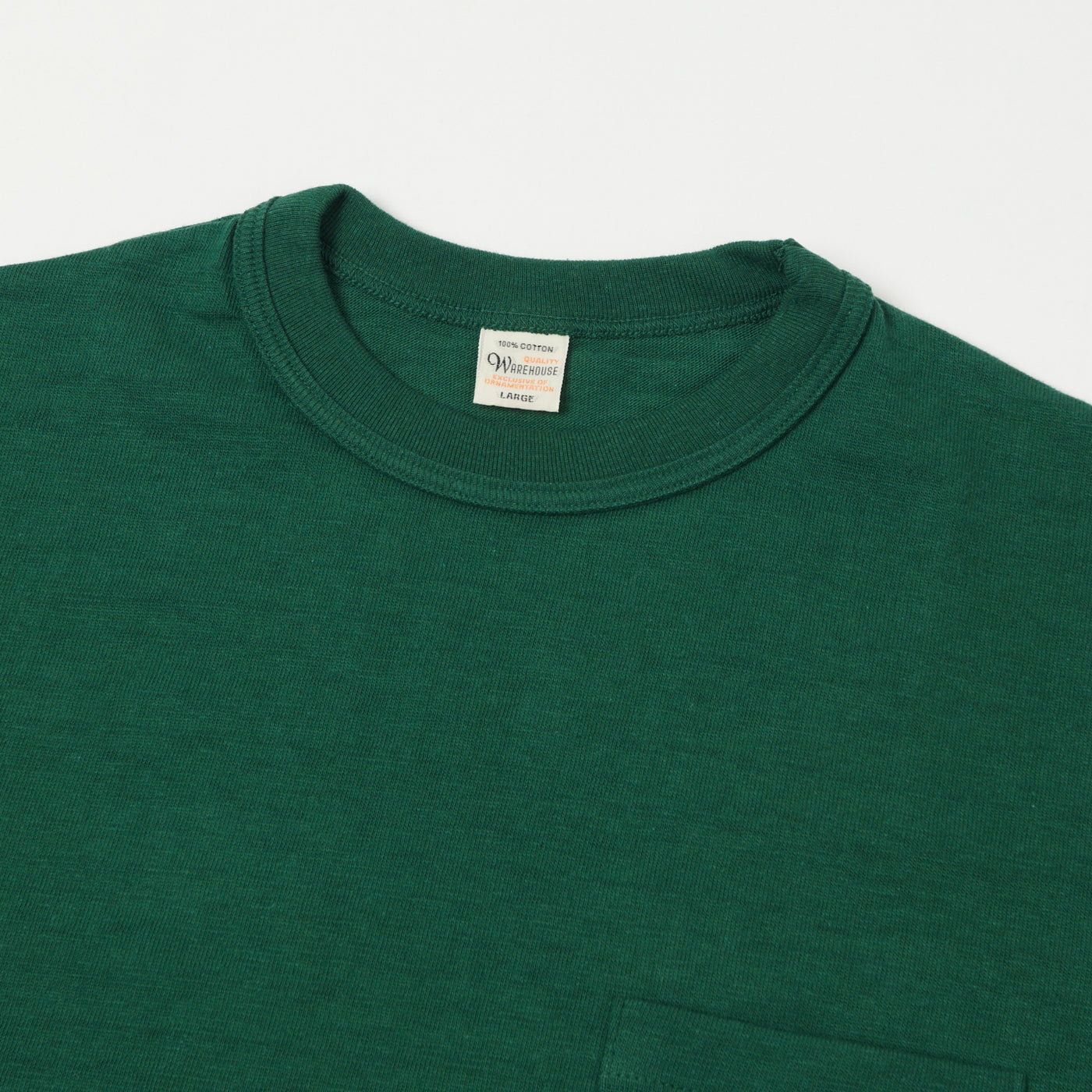 Warehouse & Co 4601 Pocket T-Shirt - Dark Green