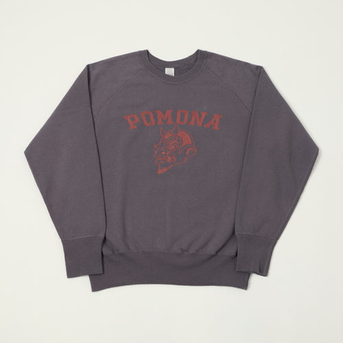 Warehouse & Co 461 'Pomona' Raglan Sleeve Sweatshirt - Navy
