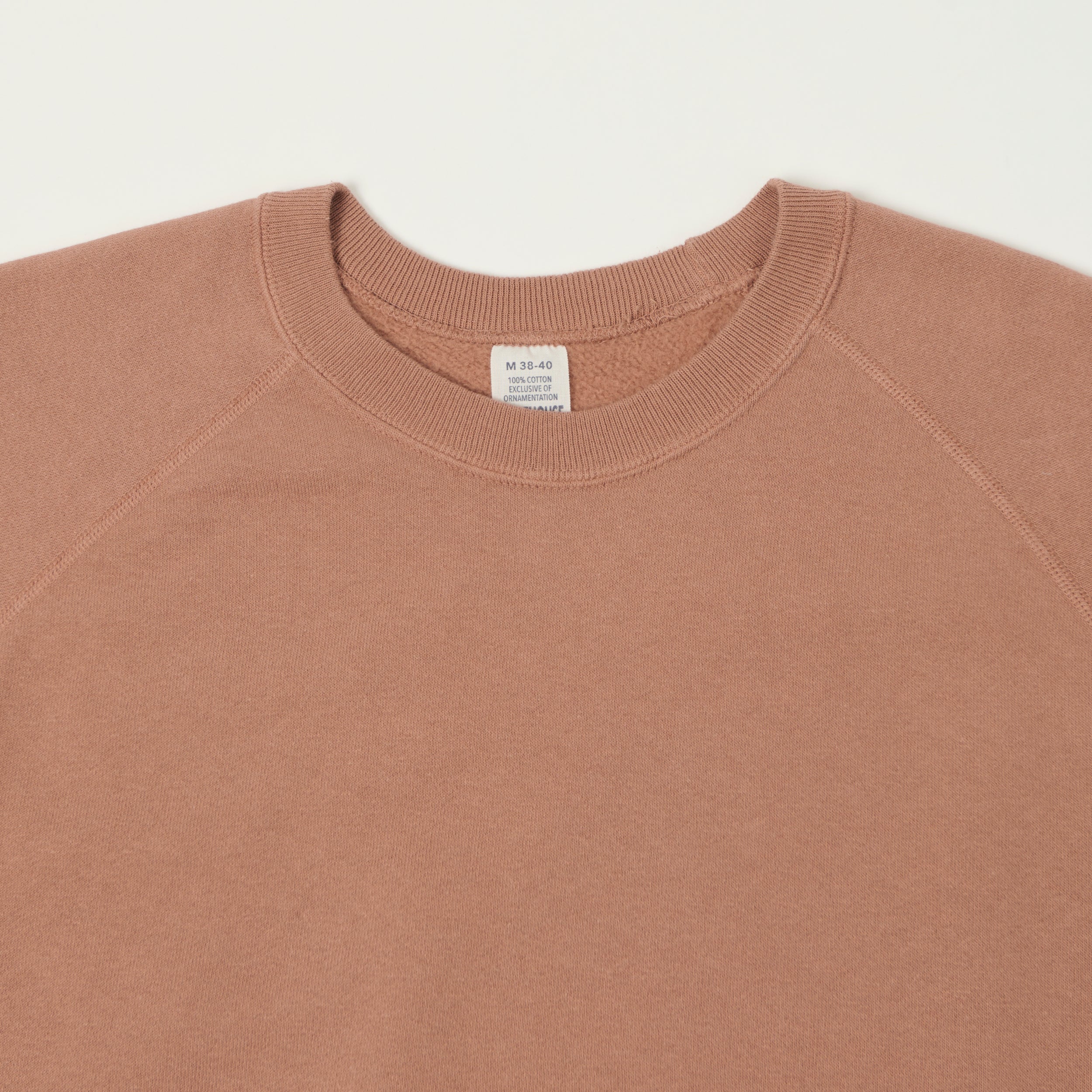 Warehouse & Co 461 Raglan Sleeve Sweatshirt - Brown