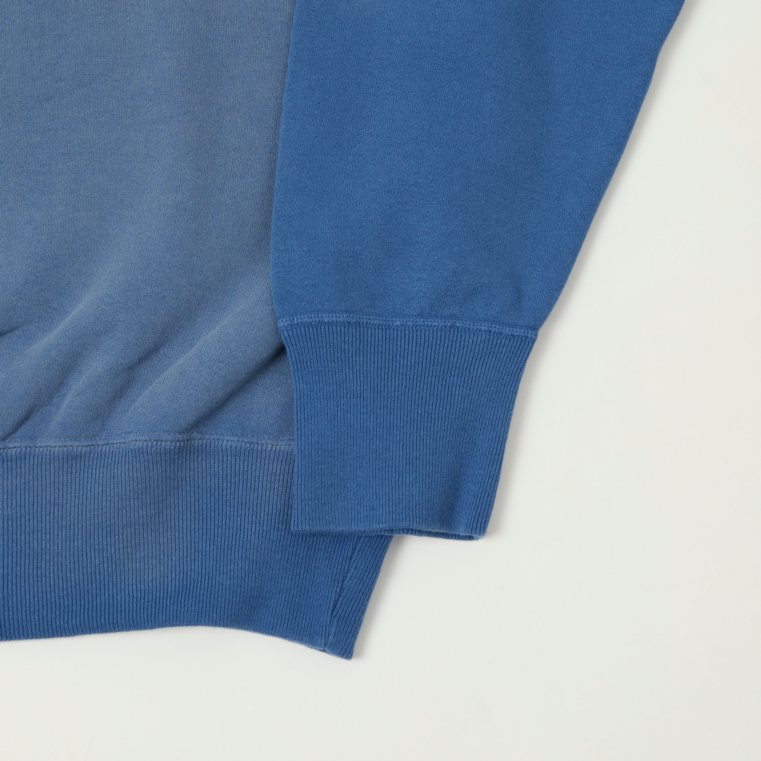 Warehouse & Co 461-U/W 'Sun Burned' Raglan Sleeve Sweatshirt - Blue