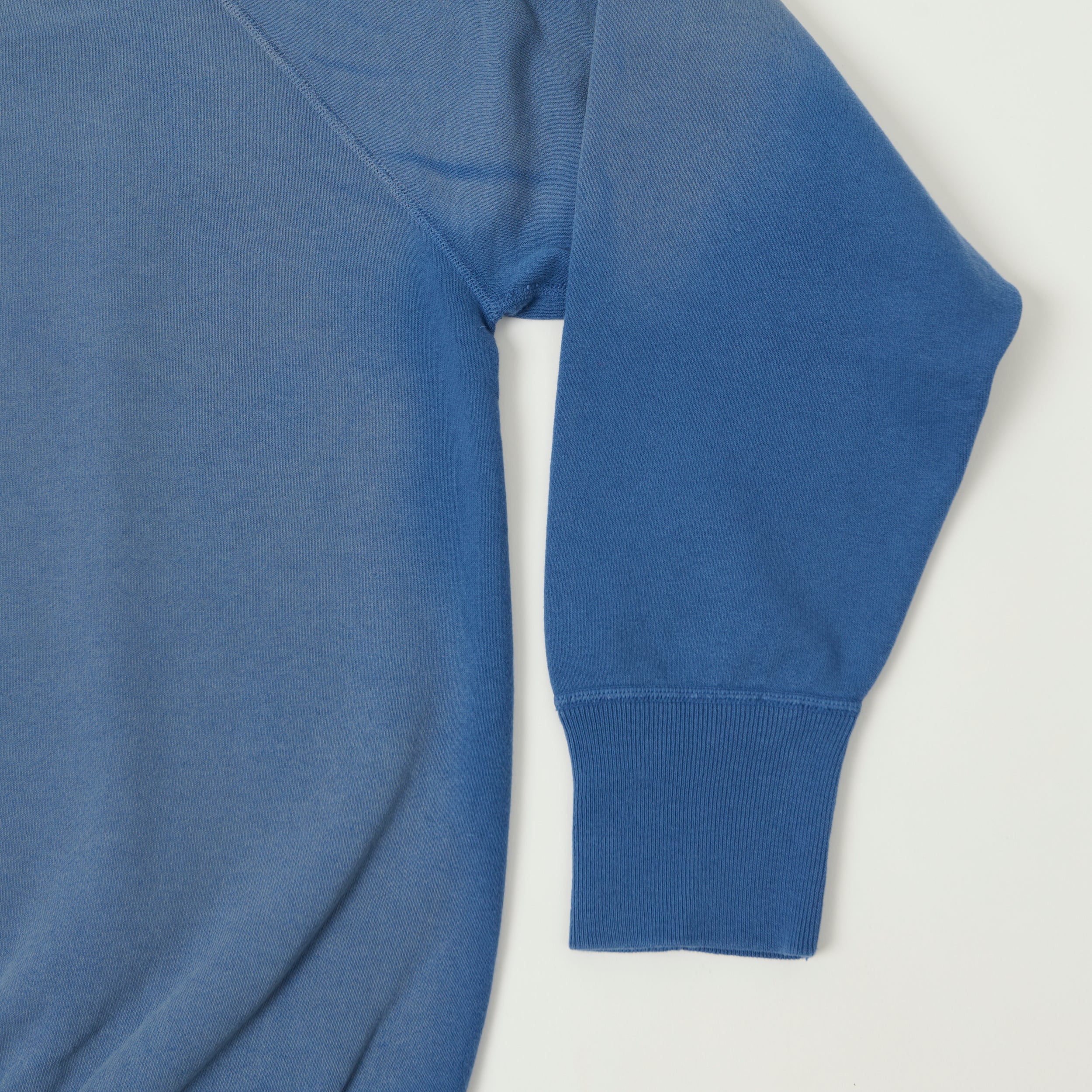 Warehouse & Co 461-U/W 'Sun Burned' Raglan Sleeve Sweatshirt - Blue